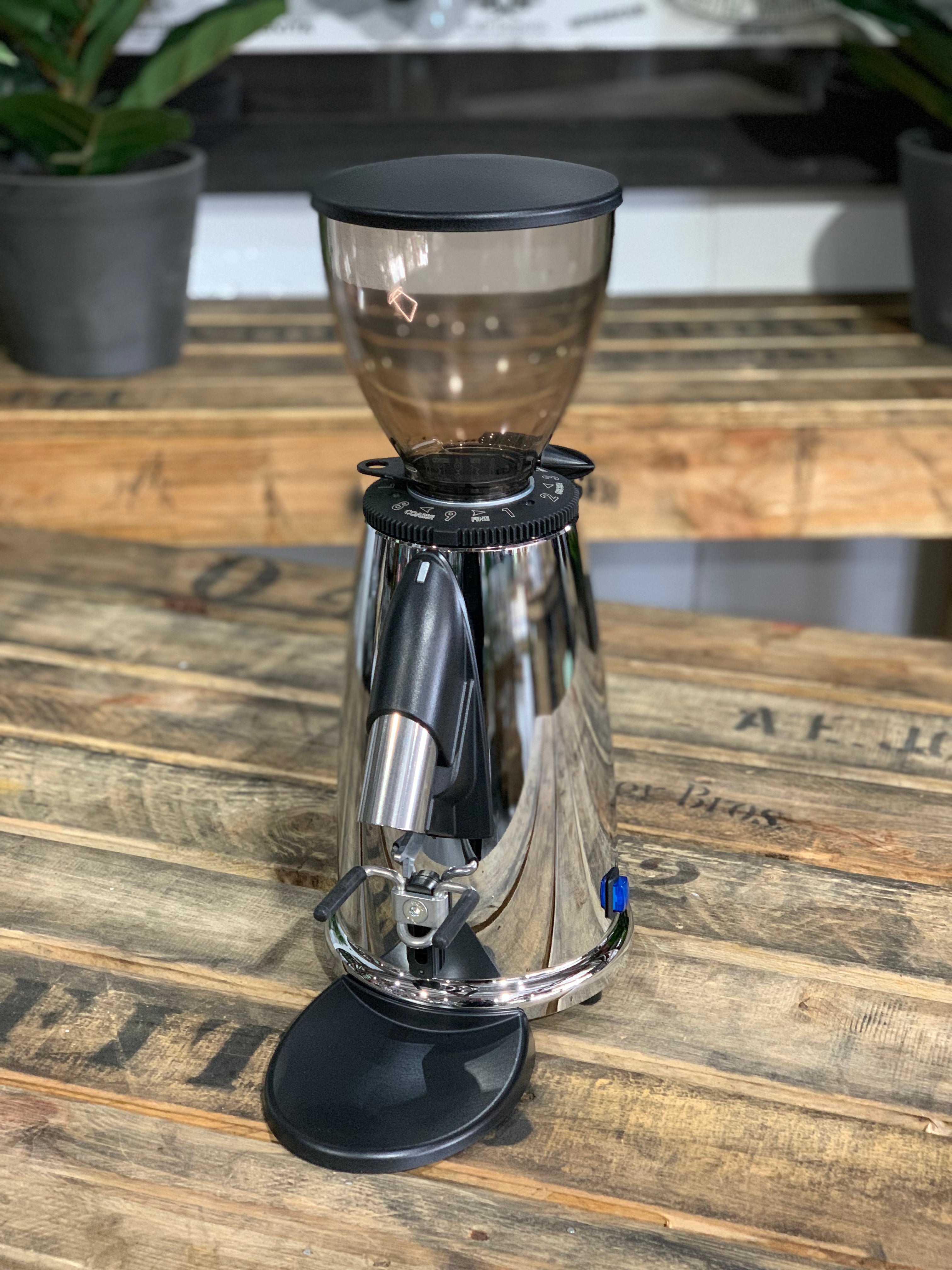 Macap M2M Stepless Espresso Coffee Grinder Chrome - New