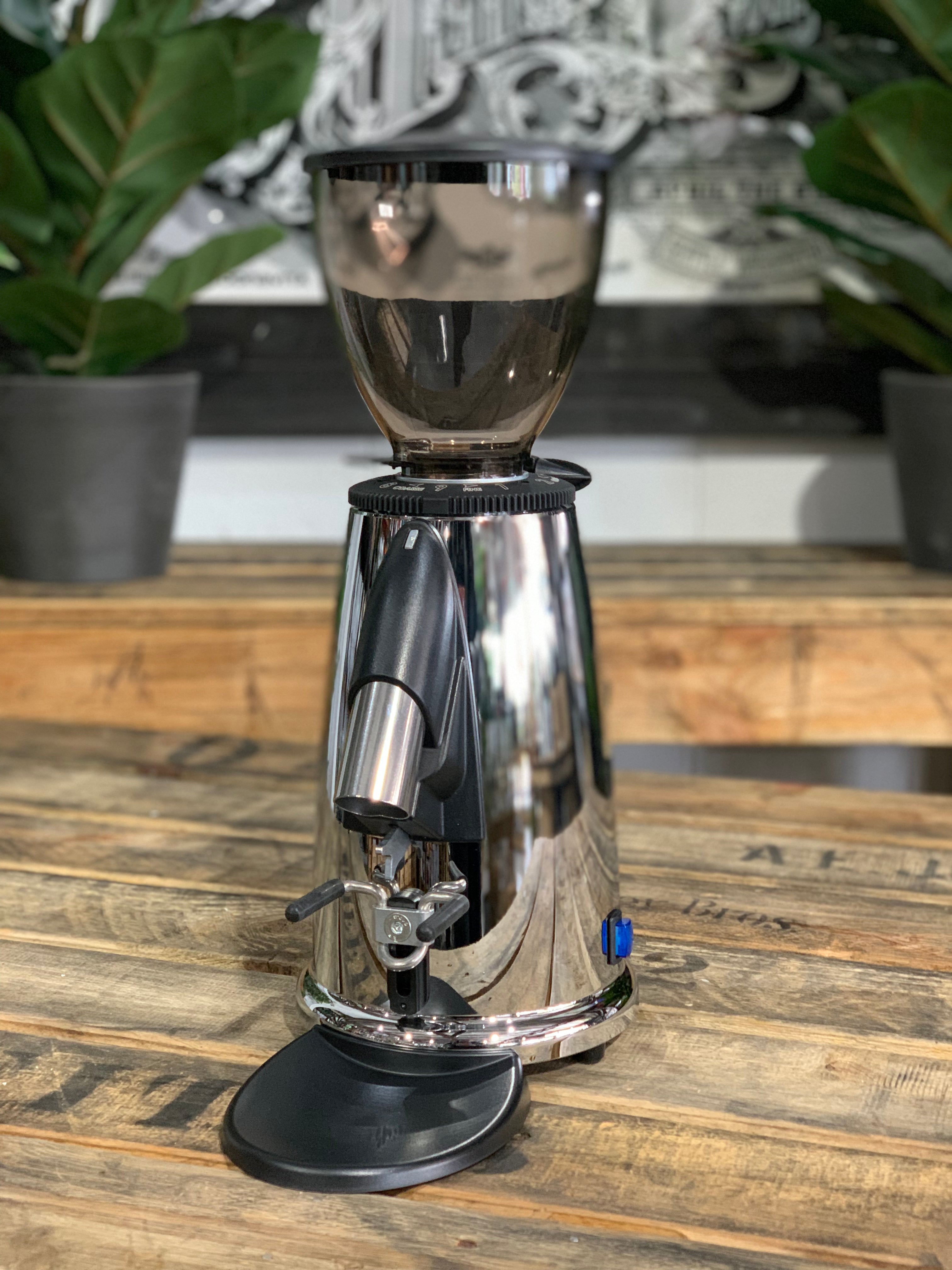 Macap M2M Stepless Espresso Coffee Grinder Chrome - New