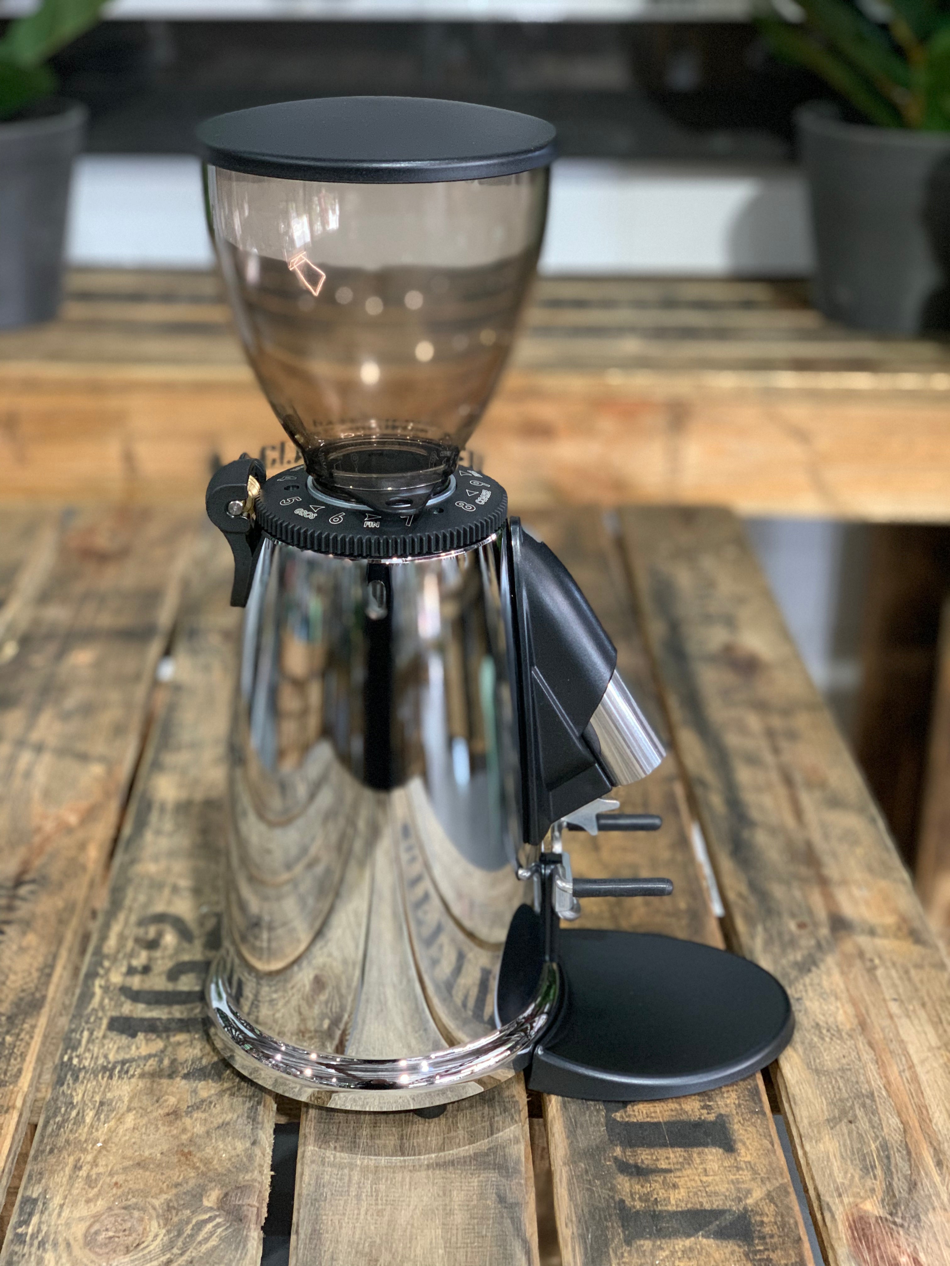 Macap M2M Stepless Espresso Coffee Grinder Chrome - New