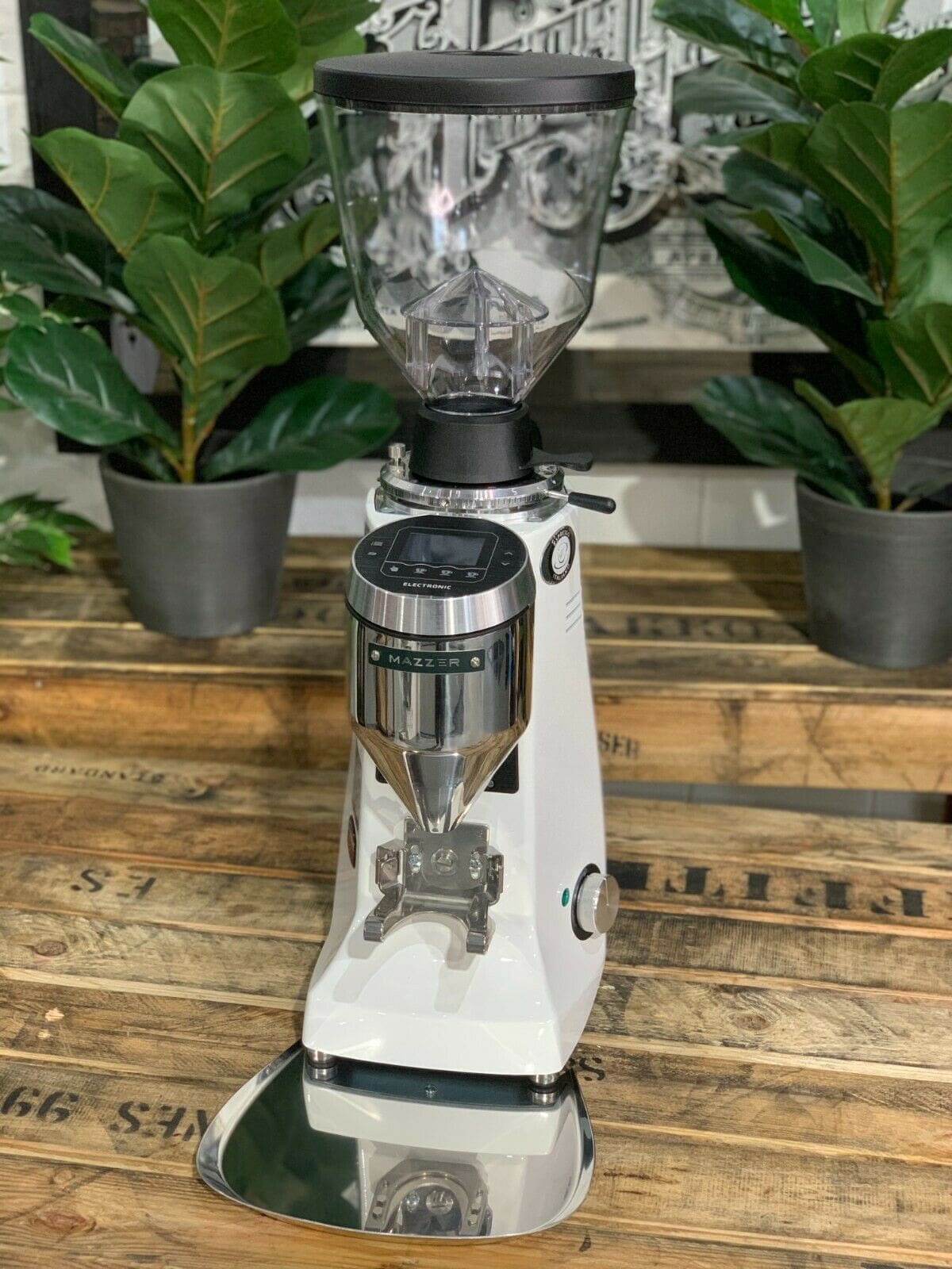 Mazzer Major V Electronic White - New