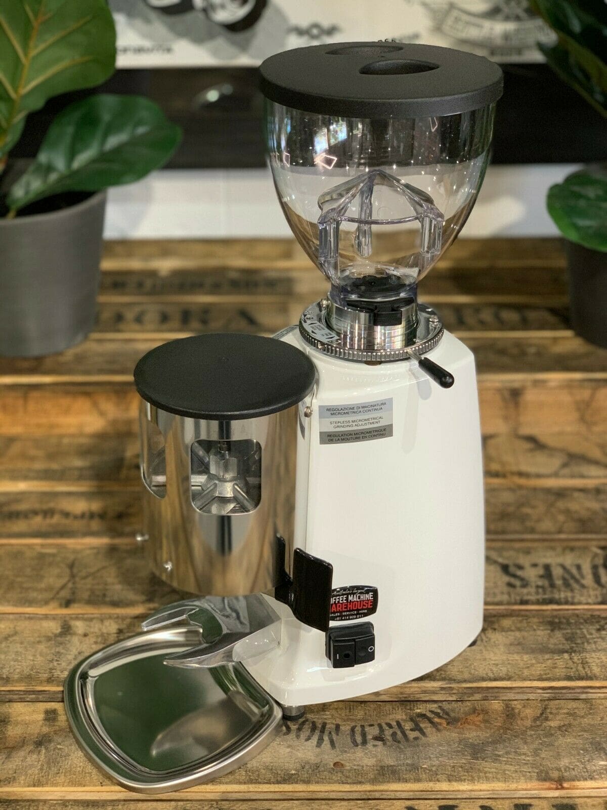 Mazzer Mini Manual White - New