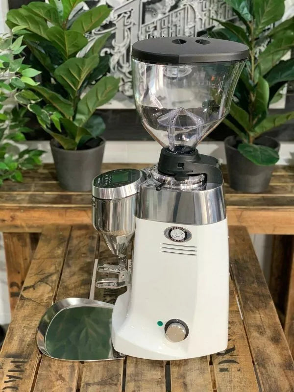 Mazzer Robur S Electronic New – White - Coffee Machine Warehouse | Espresso Coffee Machines