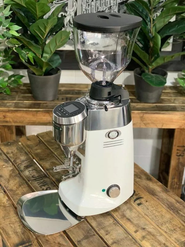 Mazzer Robur S Electronic New – White - Coffee Machine Warehouse | Espresso Coffee Machines