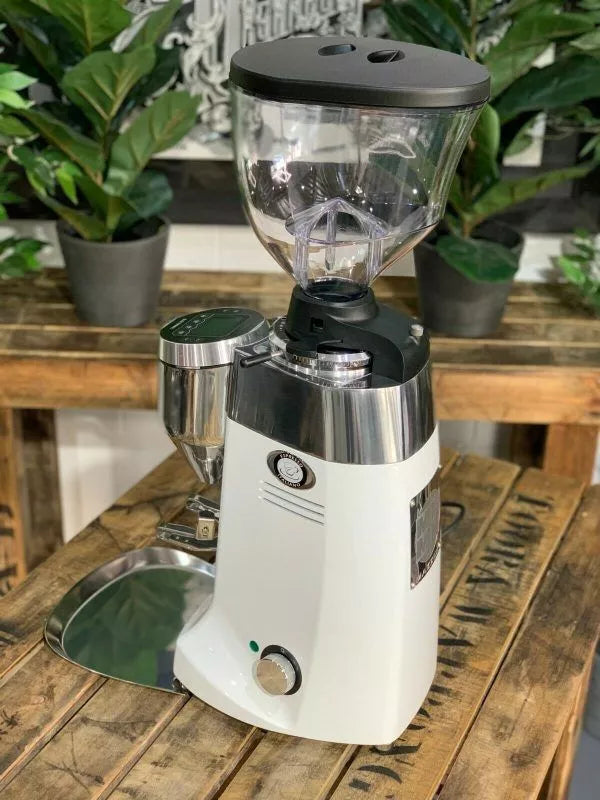 Mazzer Robur S Electronic New – White - Coffee Machine Warehouse | Espresso Coffee Machines