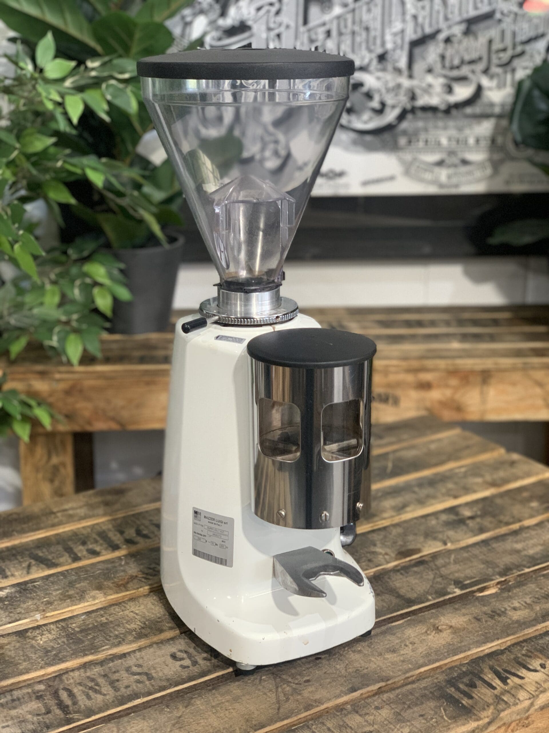 Mazzer Super Jolly Automatic White