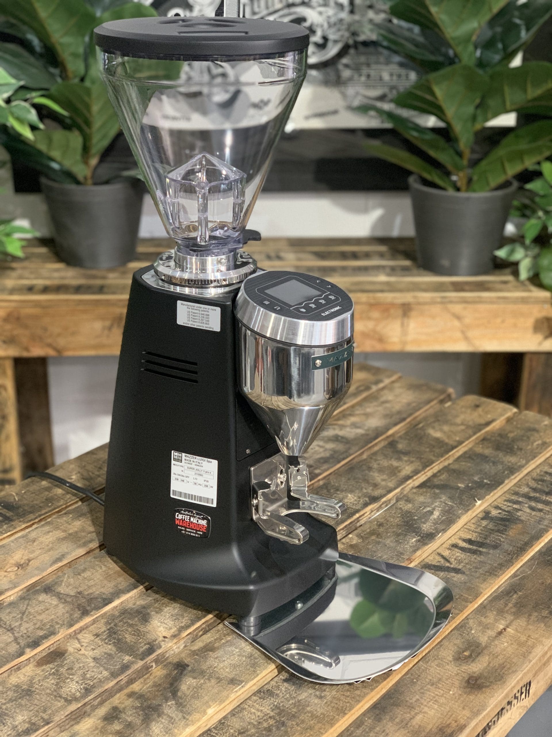 Mazzer Super Jolly V Electronic Black - New