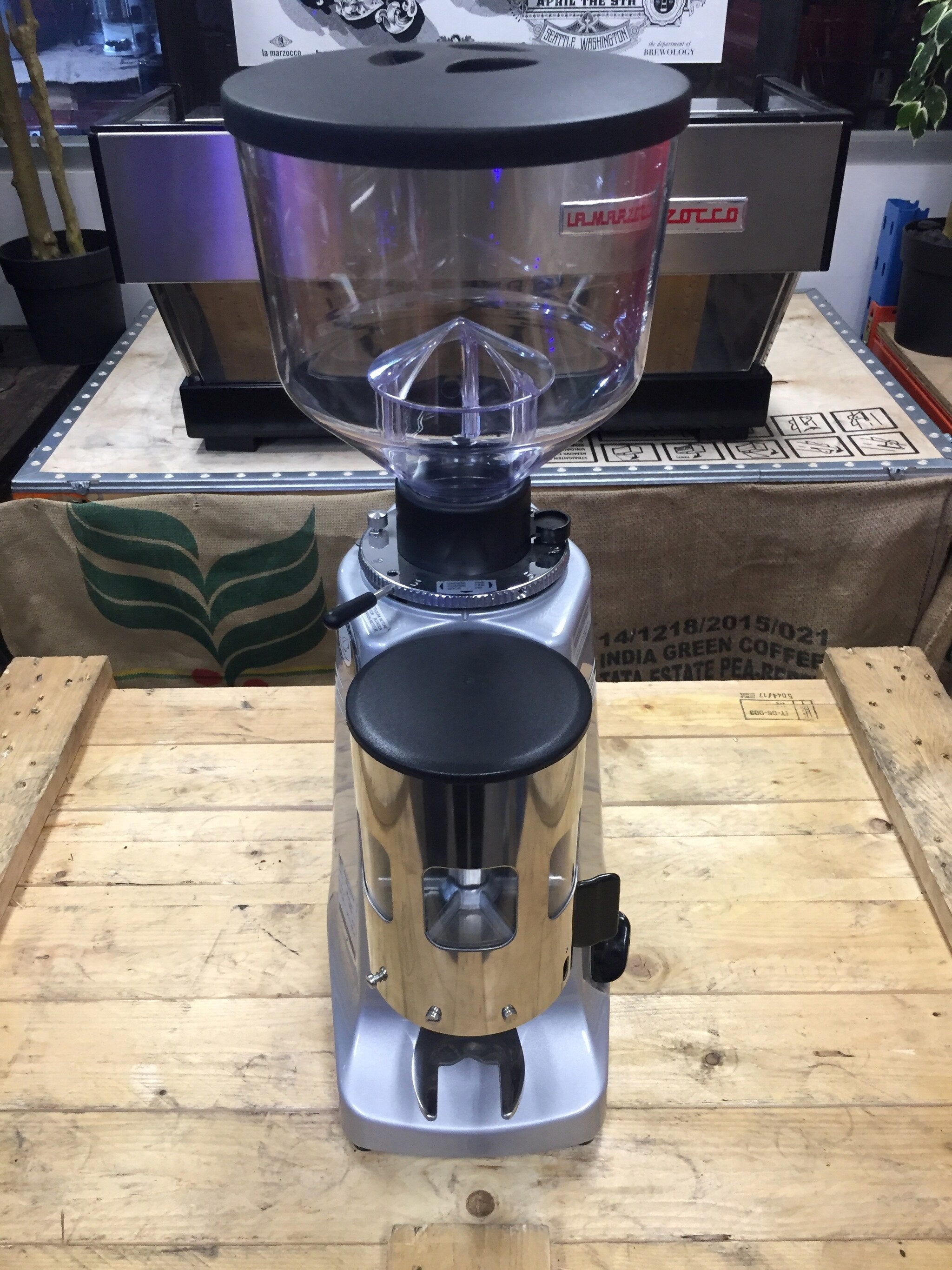 Mazzer Major Electronic Silver Coffee Grinder