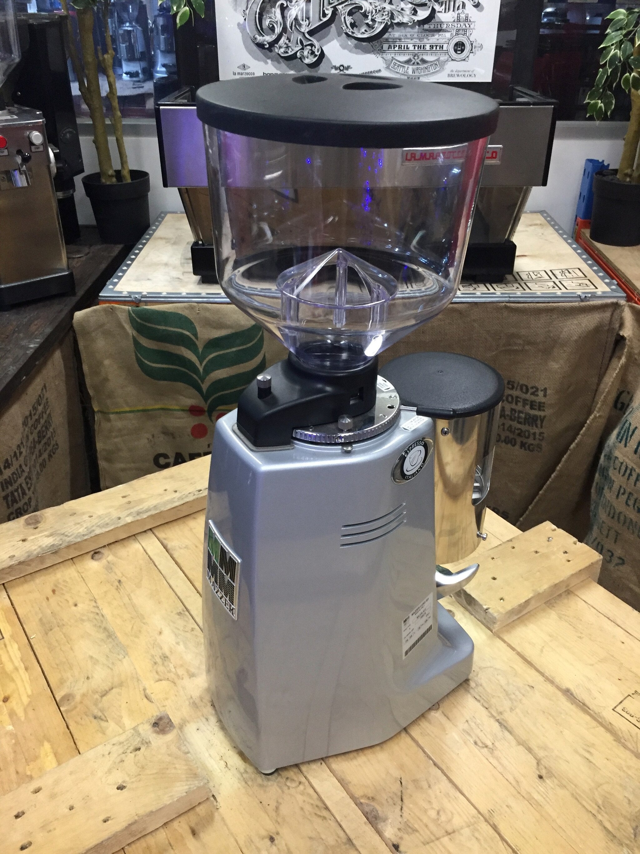 Mazzer Major Electronic Silver Coffee Grinder