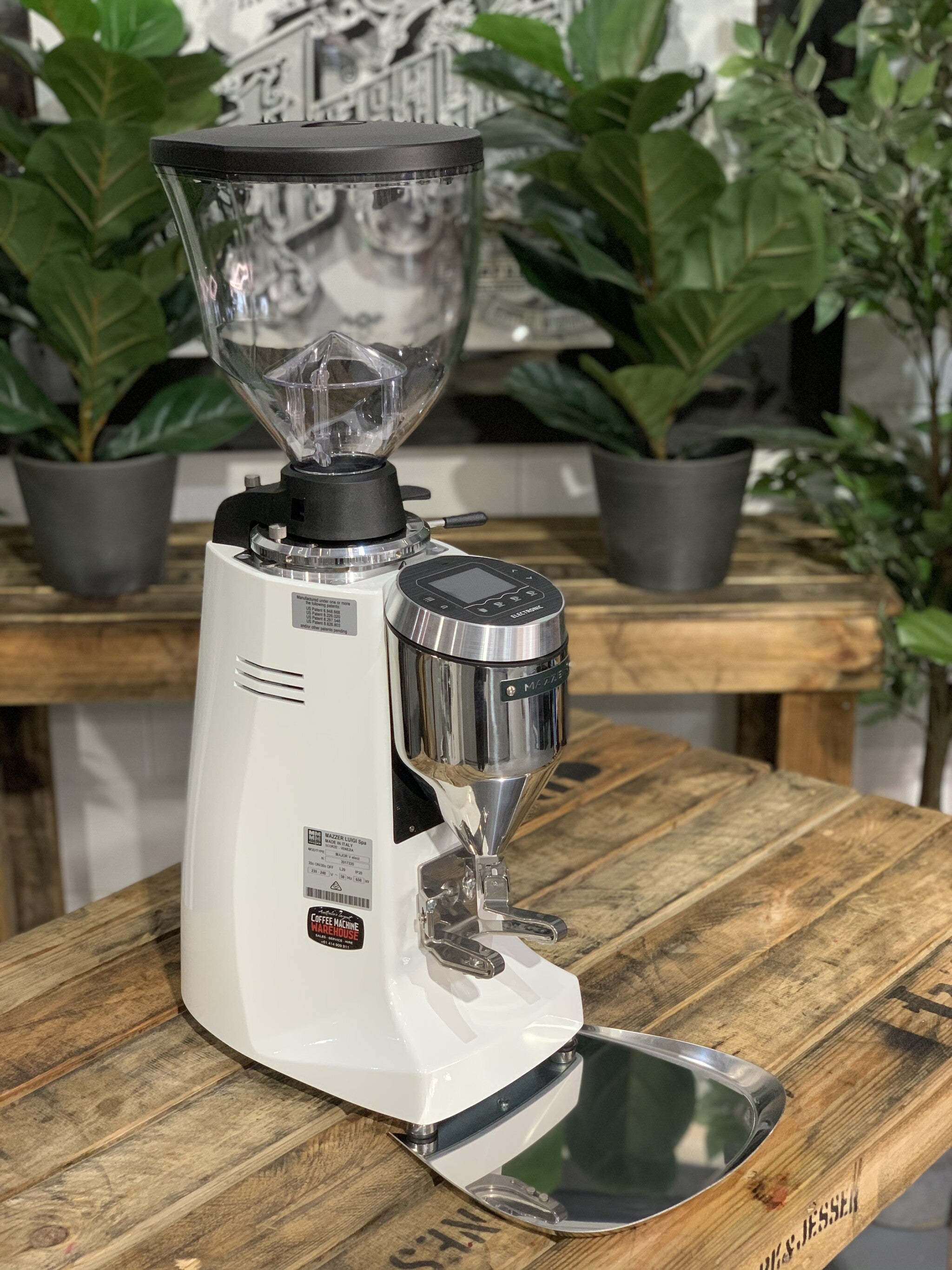 Mazzer Major V Automatic White - New