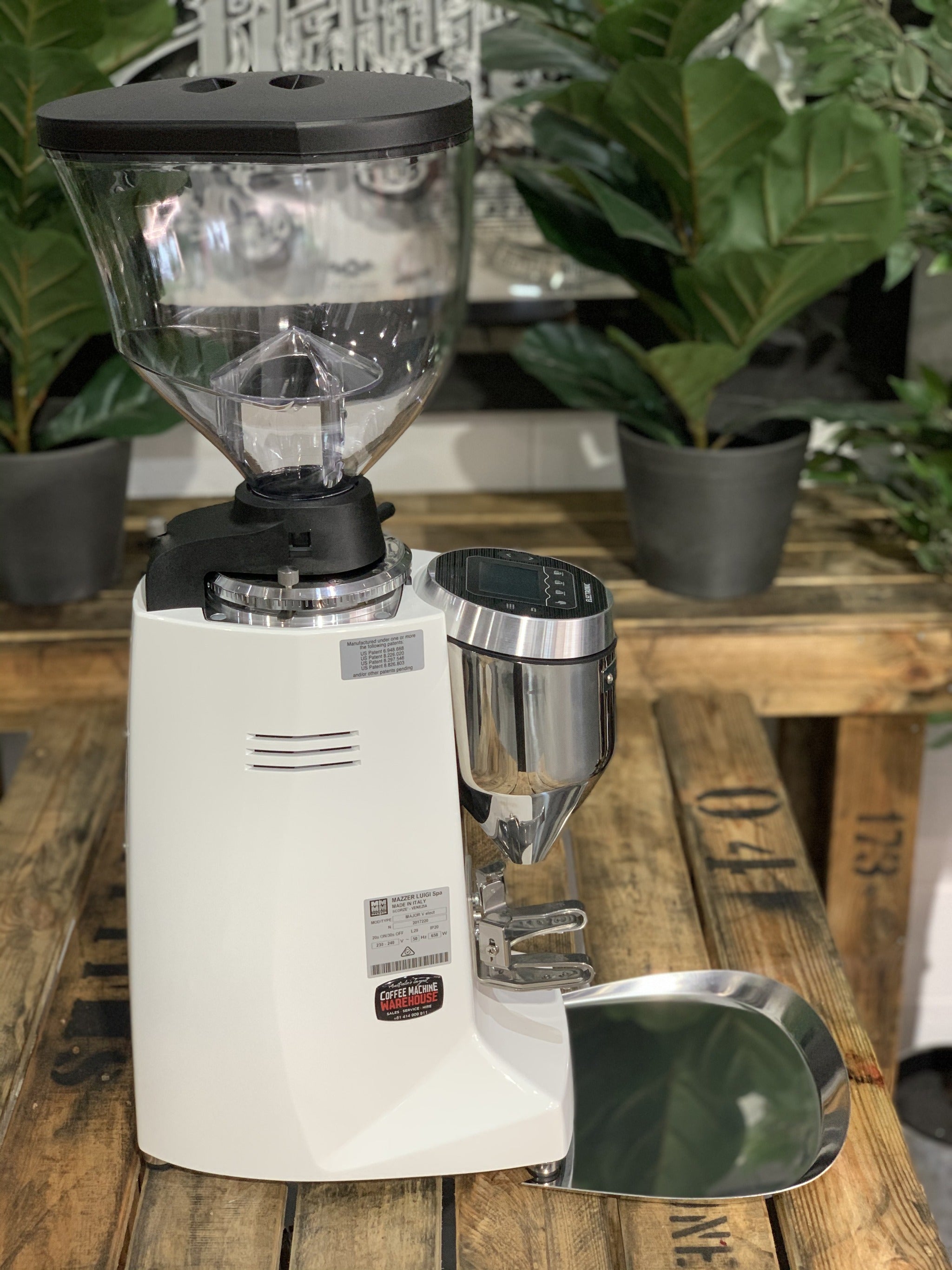 Mazzer Major V Automatic White - New