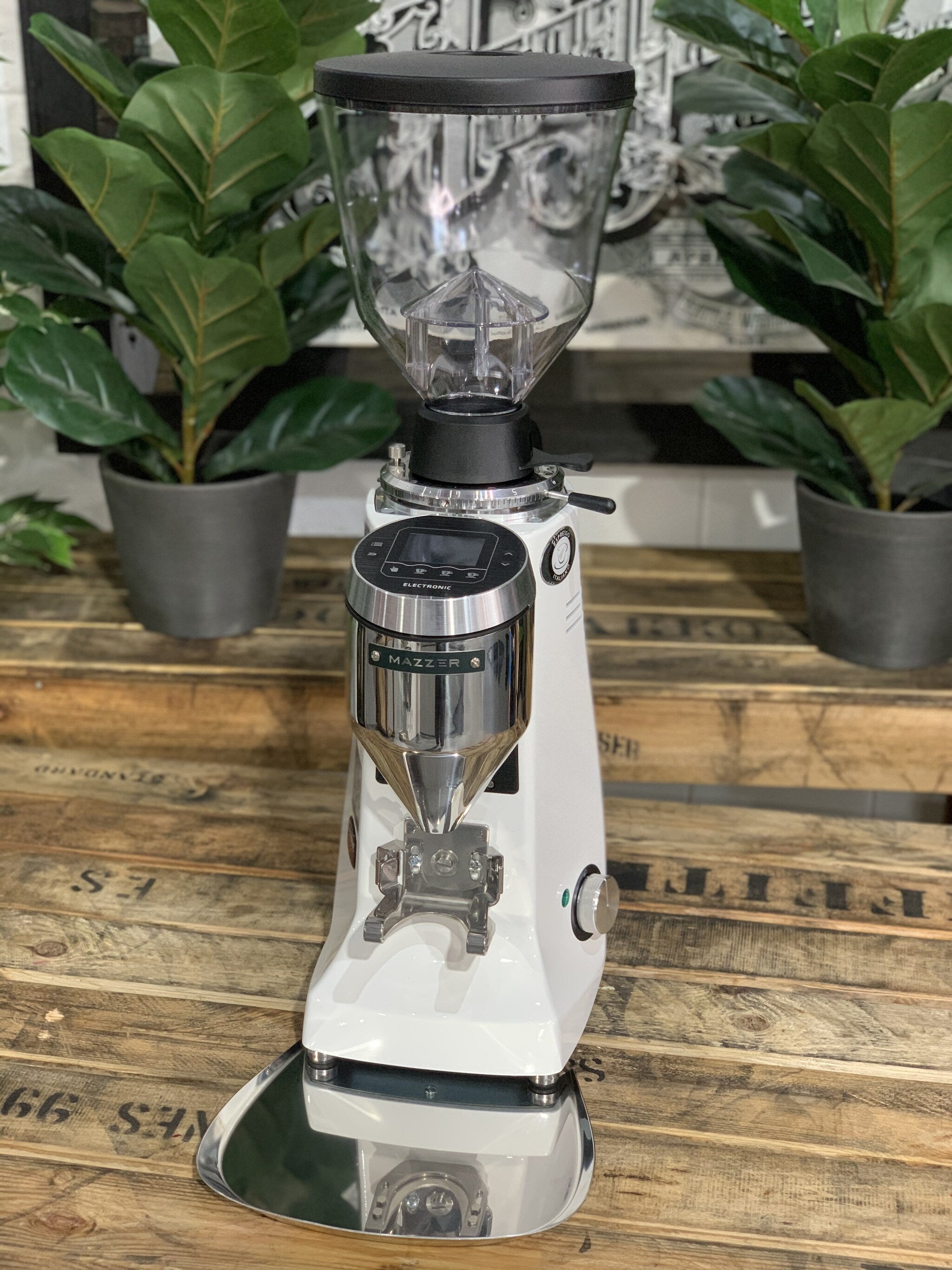 Mazzer Major V Automatic White - New