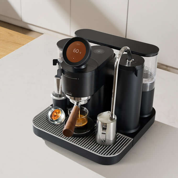 Meraki Gen 2 1 Group Coffee Machine Black with Integrated Grinder - New