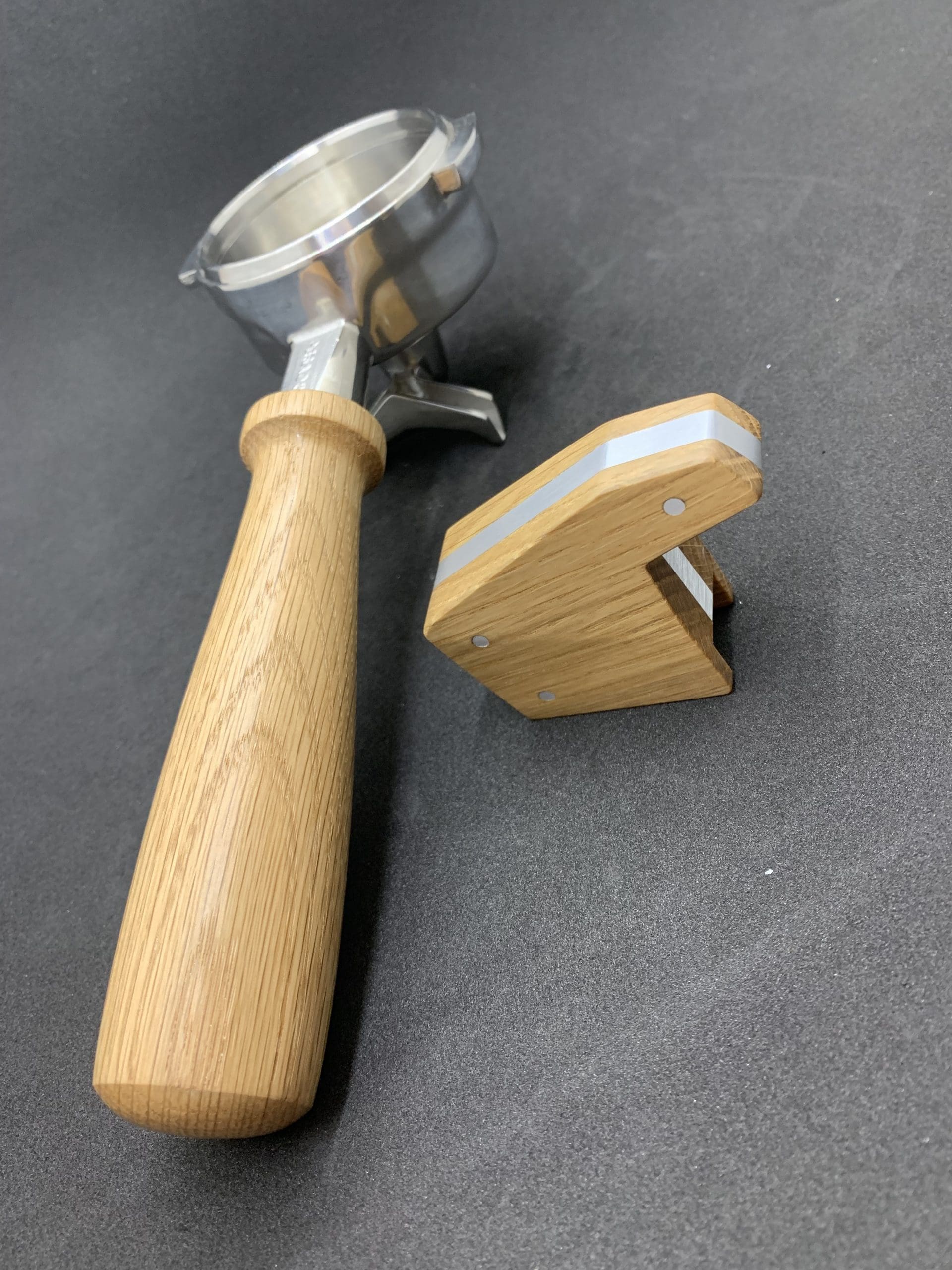 Milano Style 1 Group Manual Paddle Kit Complete - American Oak