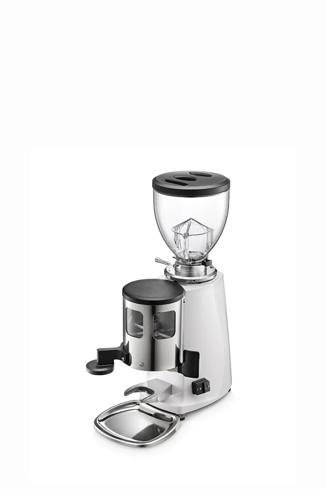 Mazzer Mini Manual Coffee Grinder White - New