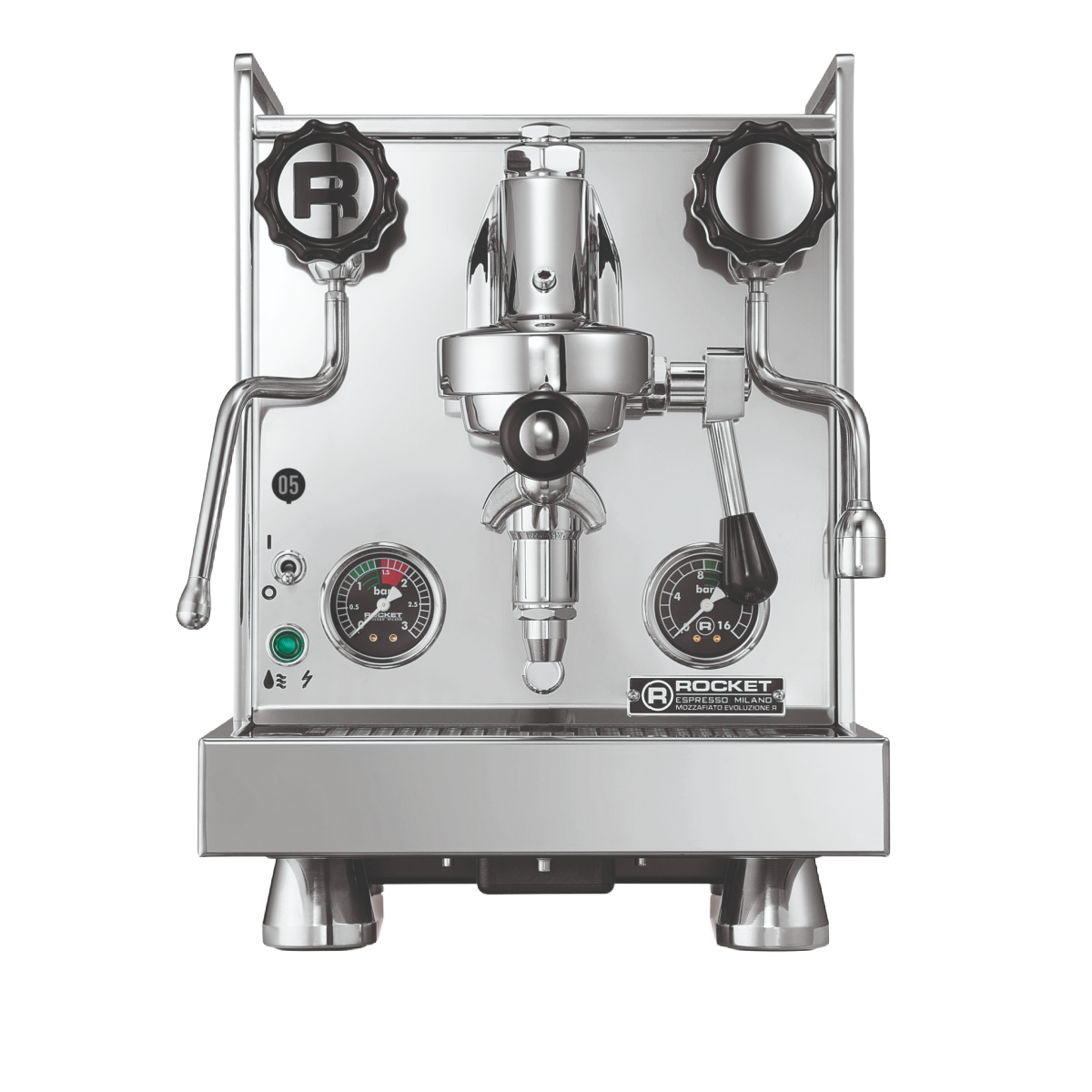 Rocket Mozzafiato Cronometro R 1 Group Coffee Machine Stainless Steel - Brand New