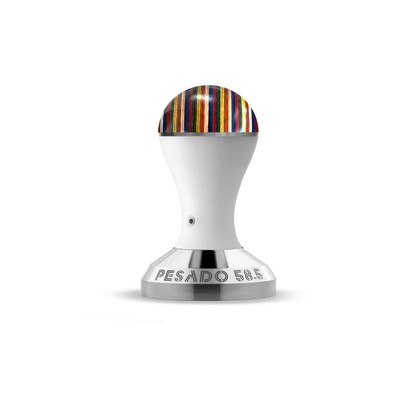 Pesado 58mm Timber Tamper White & Iris - New