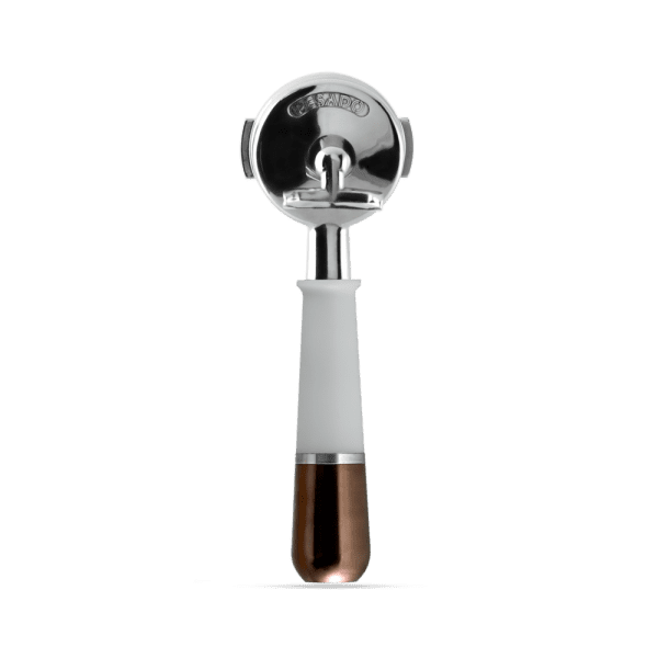 Pesado Group Handle - White & Bronze