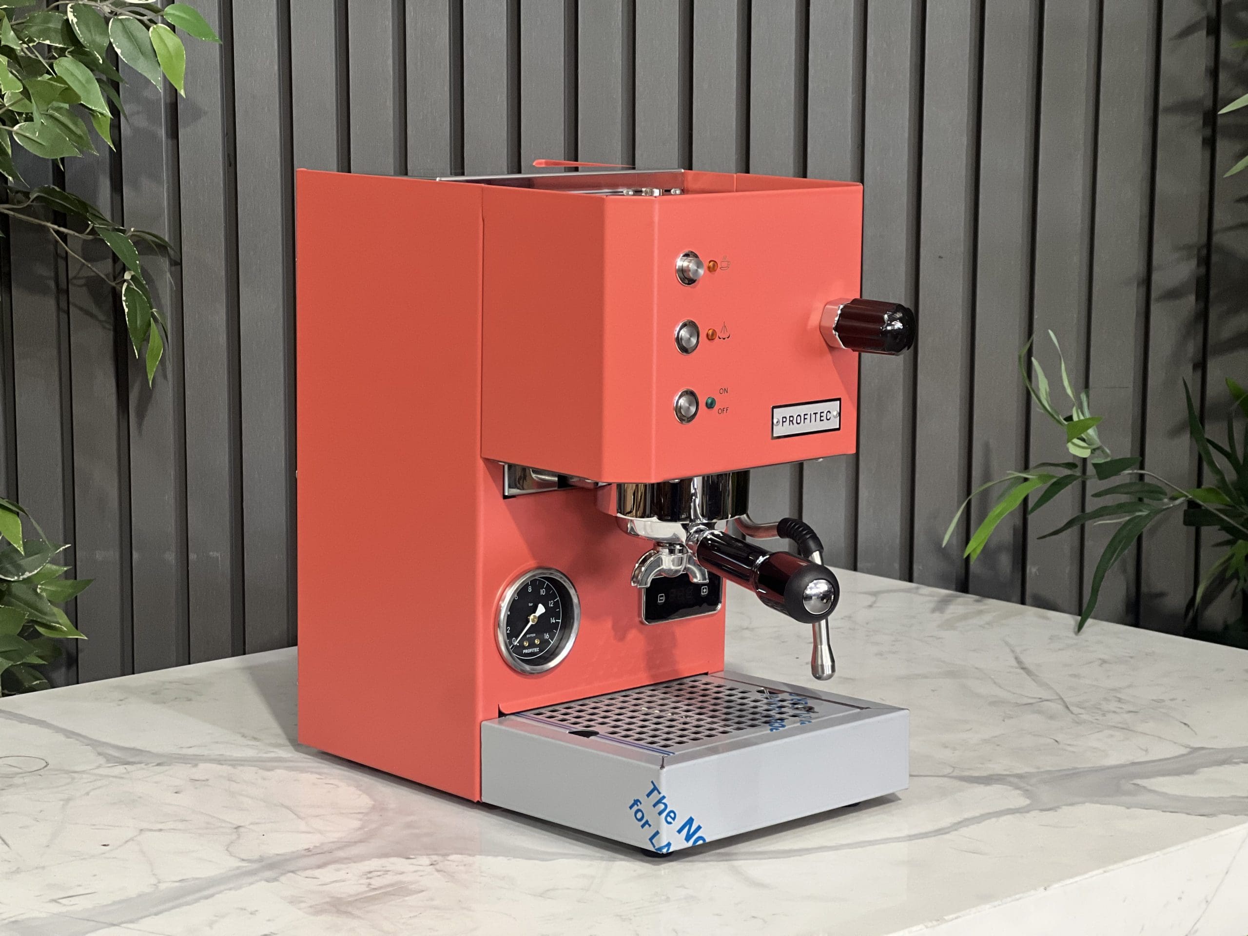 Profitec Go Brand New 1 Group Coral Red Espresso Coffee Machine 1858 Princes Highway Clayton, VIC 3168 Coffee Machine Warehouse