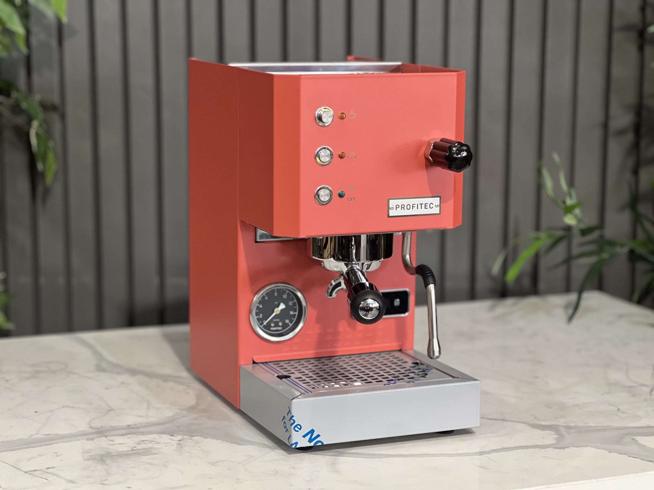 Profitec Go Brand New 1 Group Coral Red Espresso Coffee Machine 1858 Princes Highway Clayton, VIC 3168 Coffee Machine Warehouse