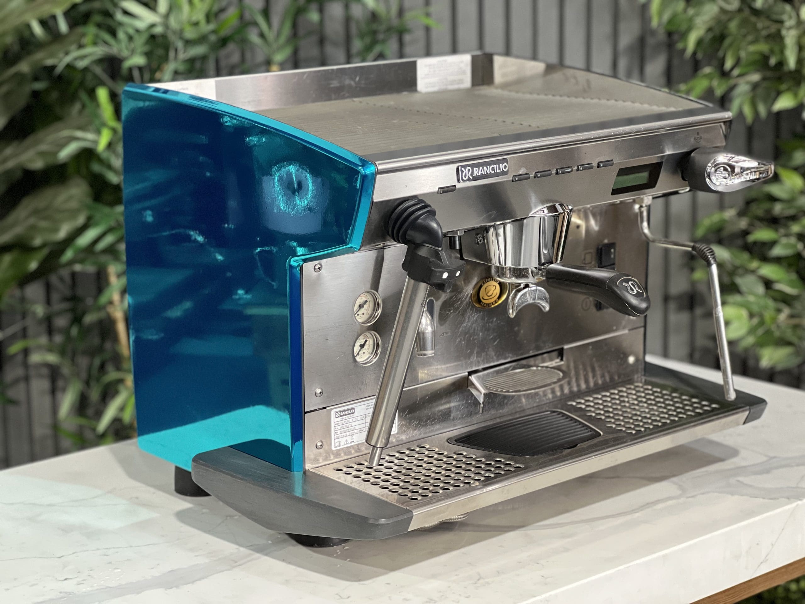 Rancilio Classe 8 1 Group Blue Chrome