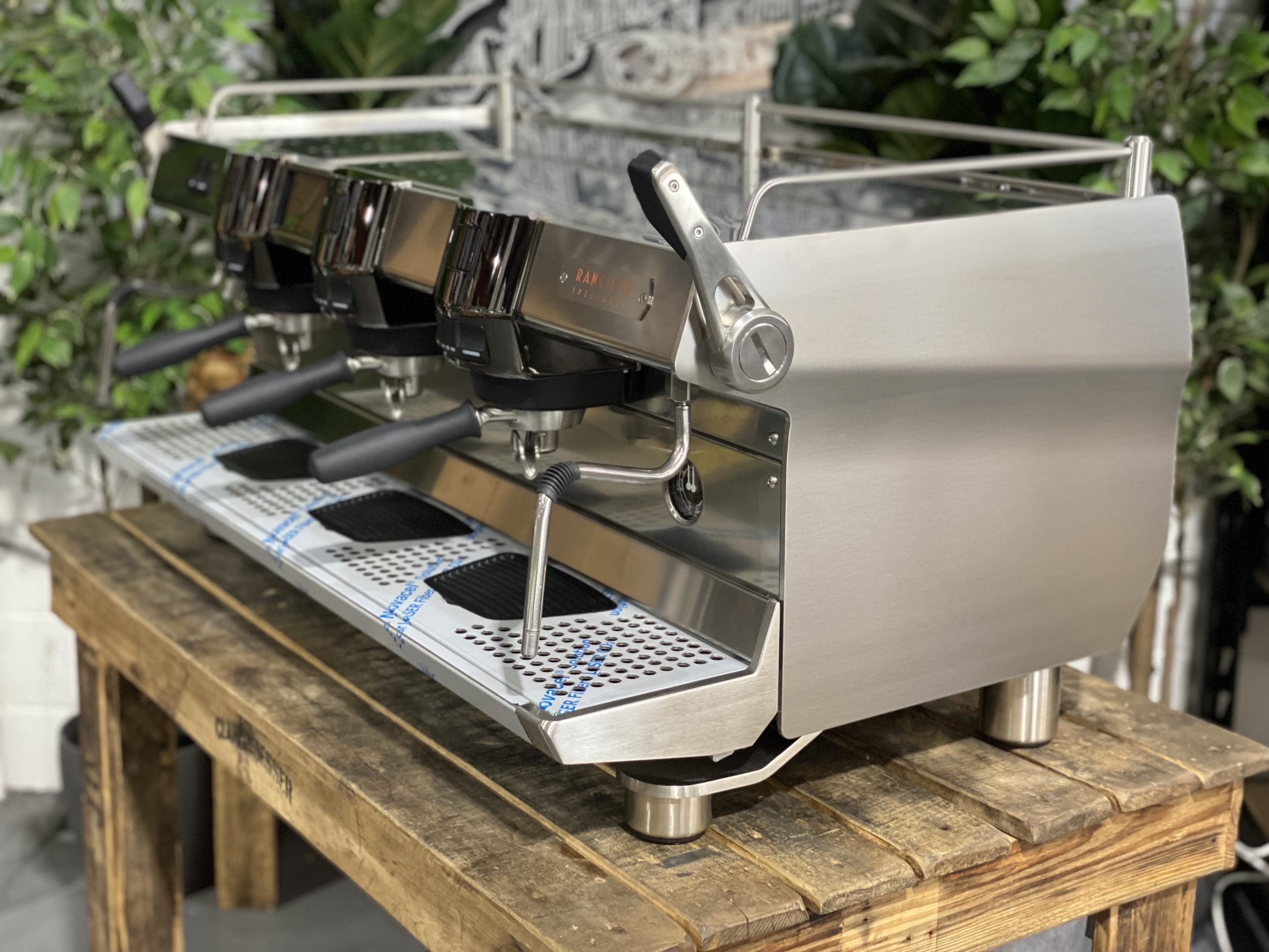 Rancilio RS1 3 Group Stainless - New