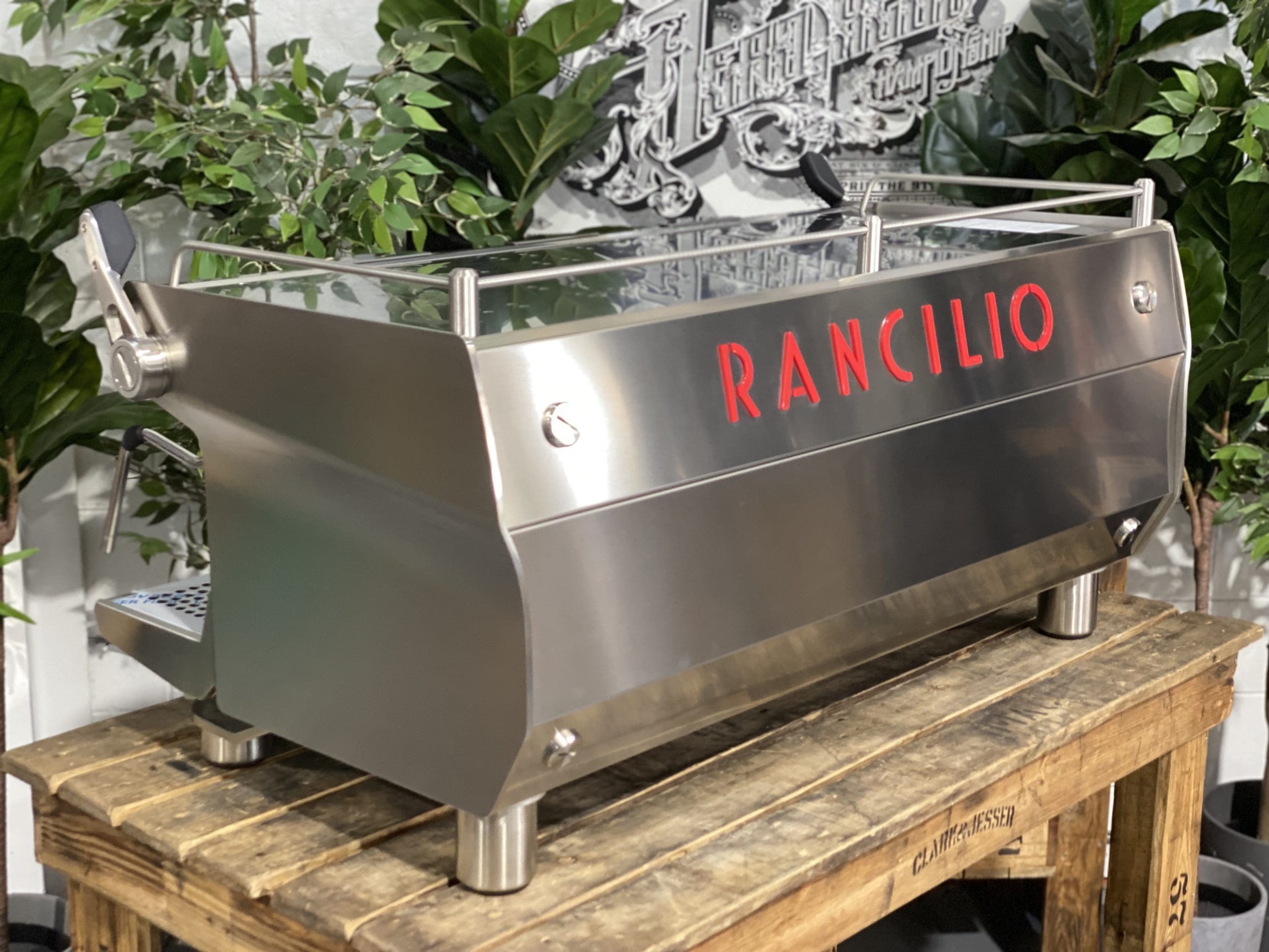 Rancilio RS1 3 Group Stainless - New