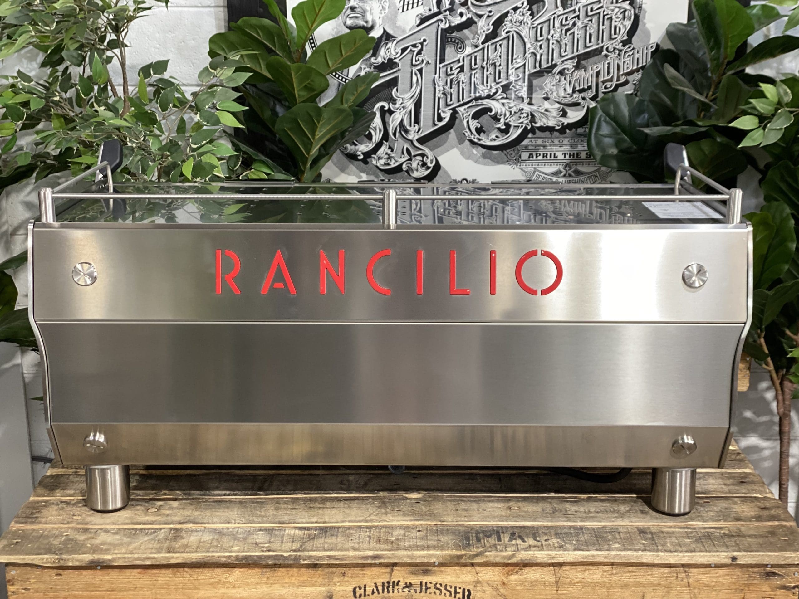 Rancilio RS1 3 Group Stainless - New