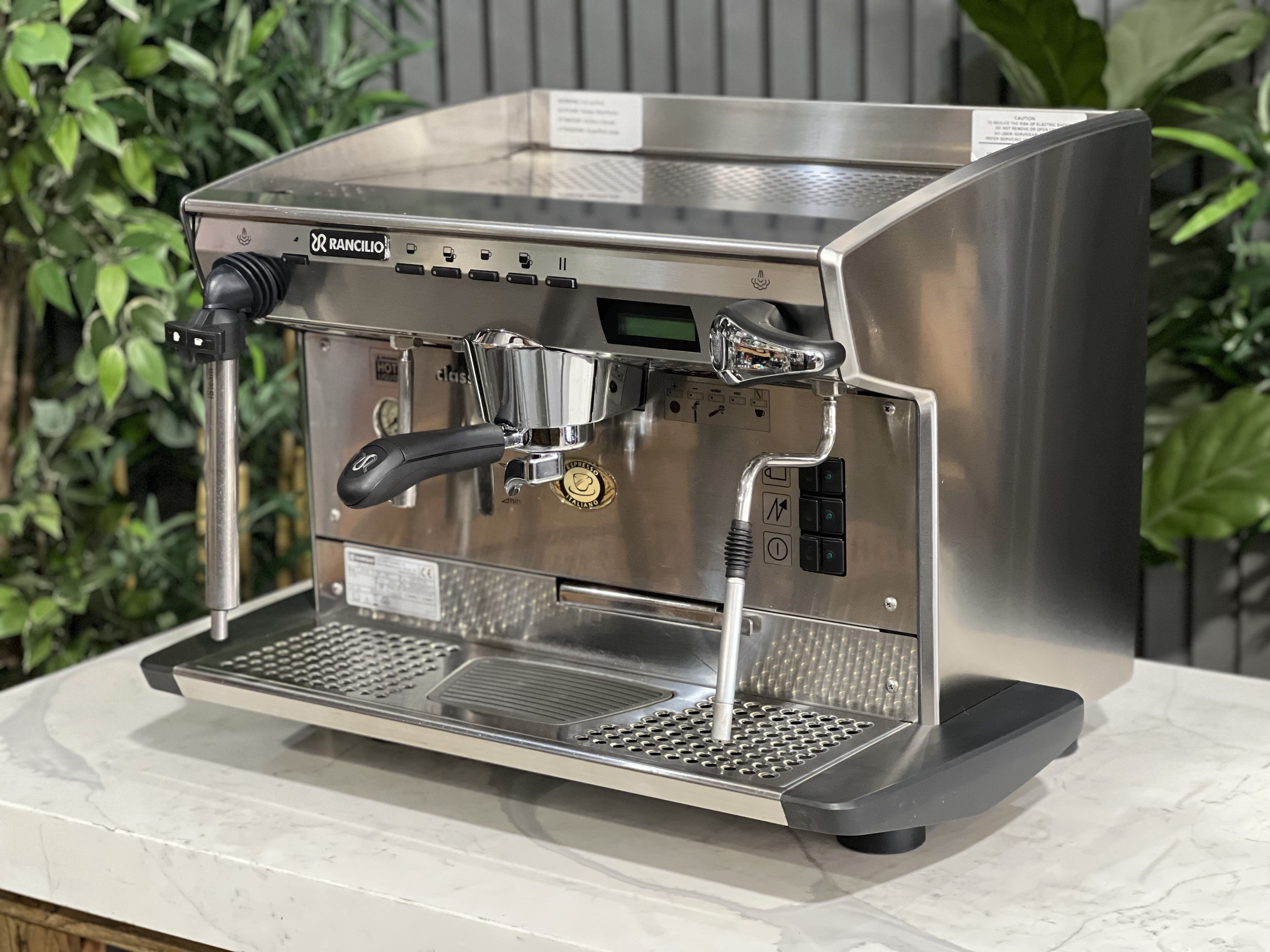 Rancilio Classe 8 1 Group Coffee Machine Stainless