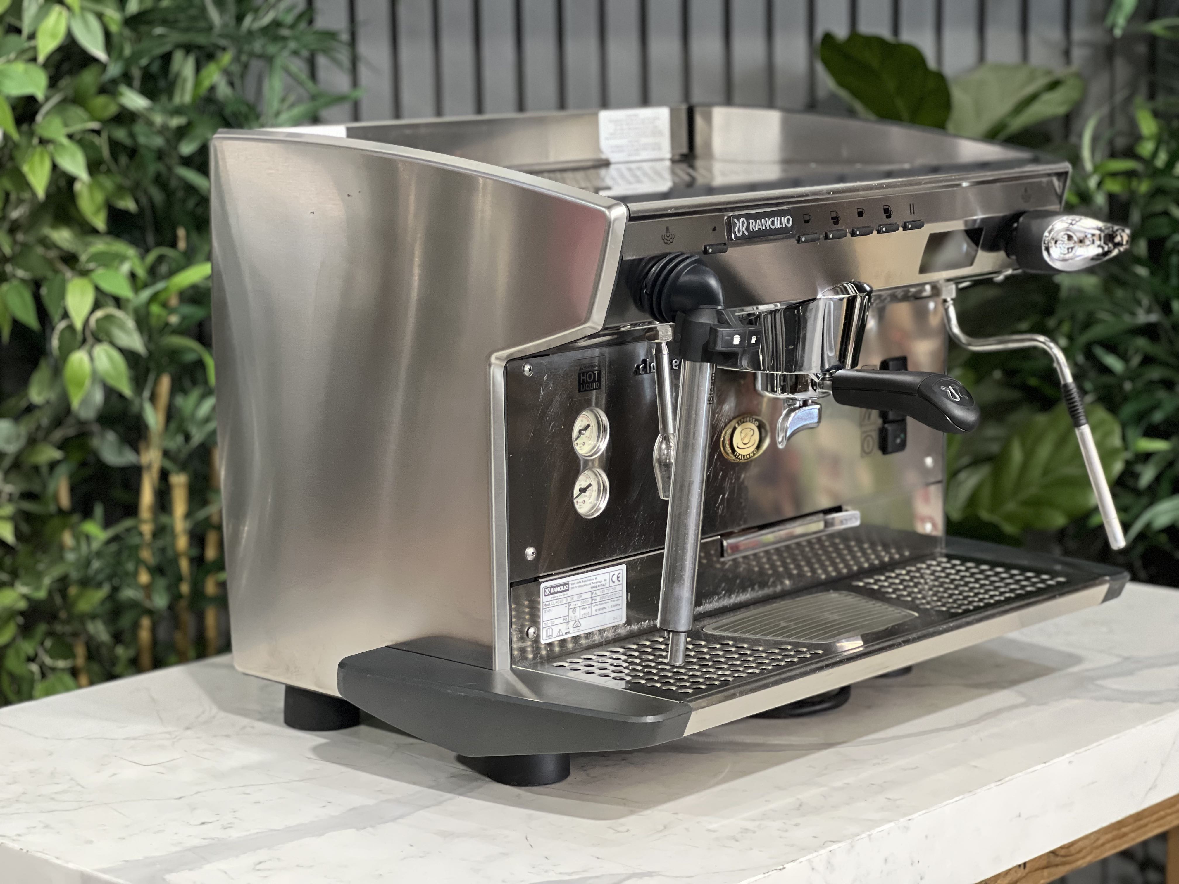 Rancilio Classe 8 1 Group Stainless Espresso Coffee Machine