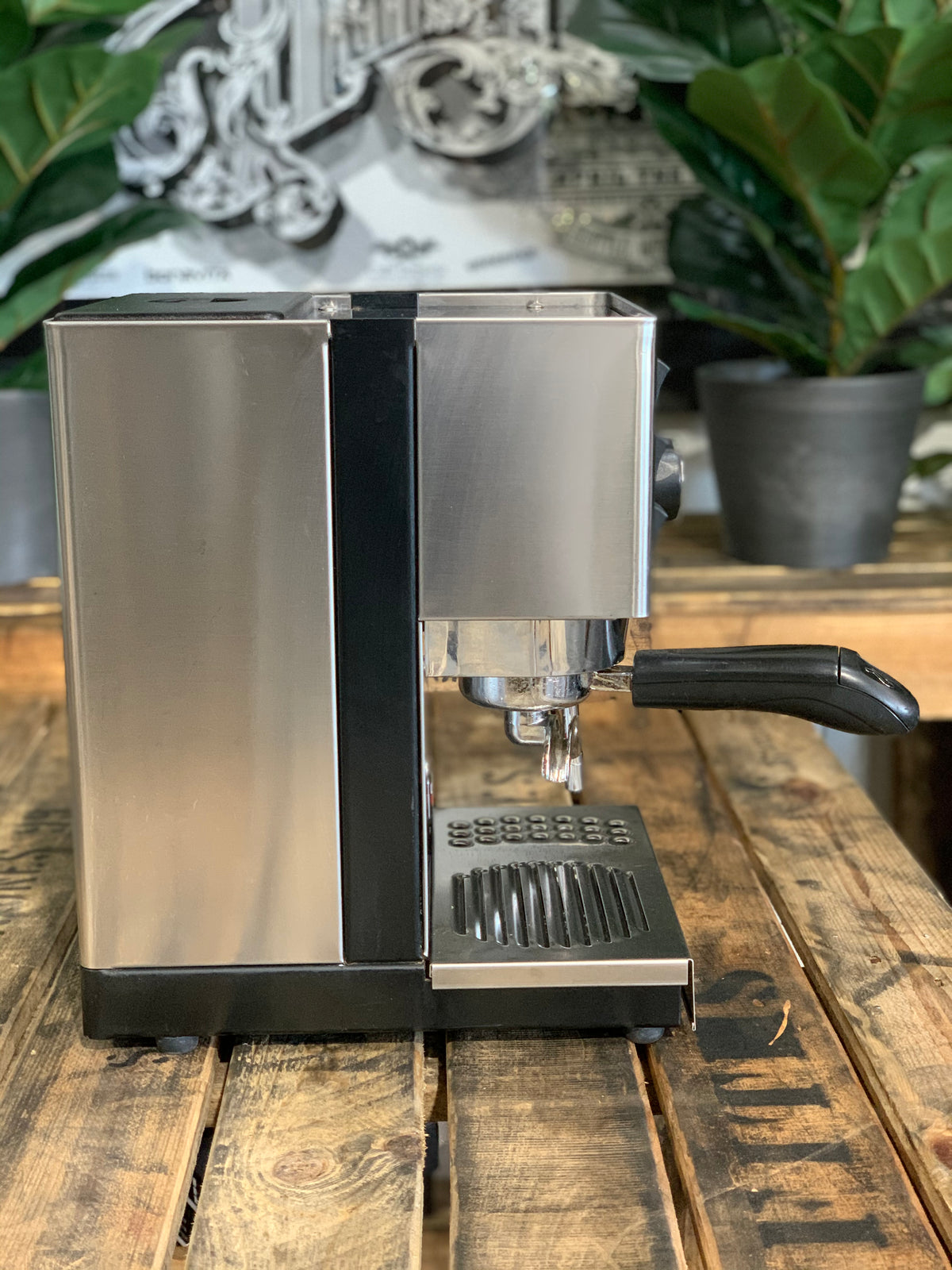 Rancilio Silvia 1 Group Coffee Machine Stainless Steel - Used