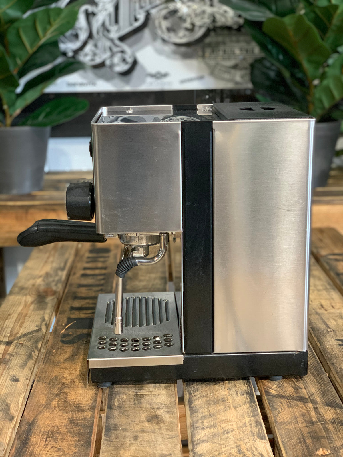 Rancilio Silvia 1 Group Coffee Machine Stainless Steel - Used