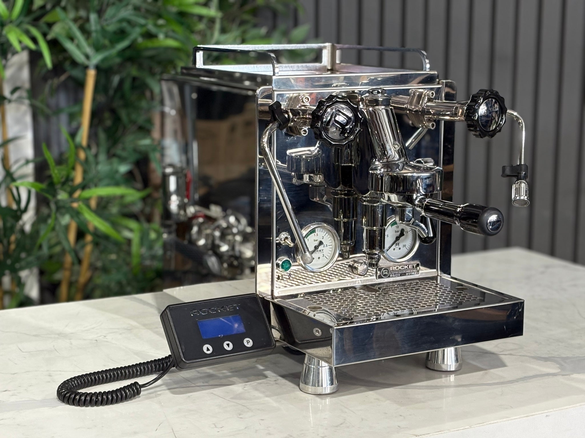Rocket R60V 1 Group Coffee Machine Stainless Steel