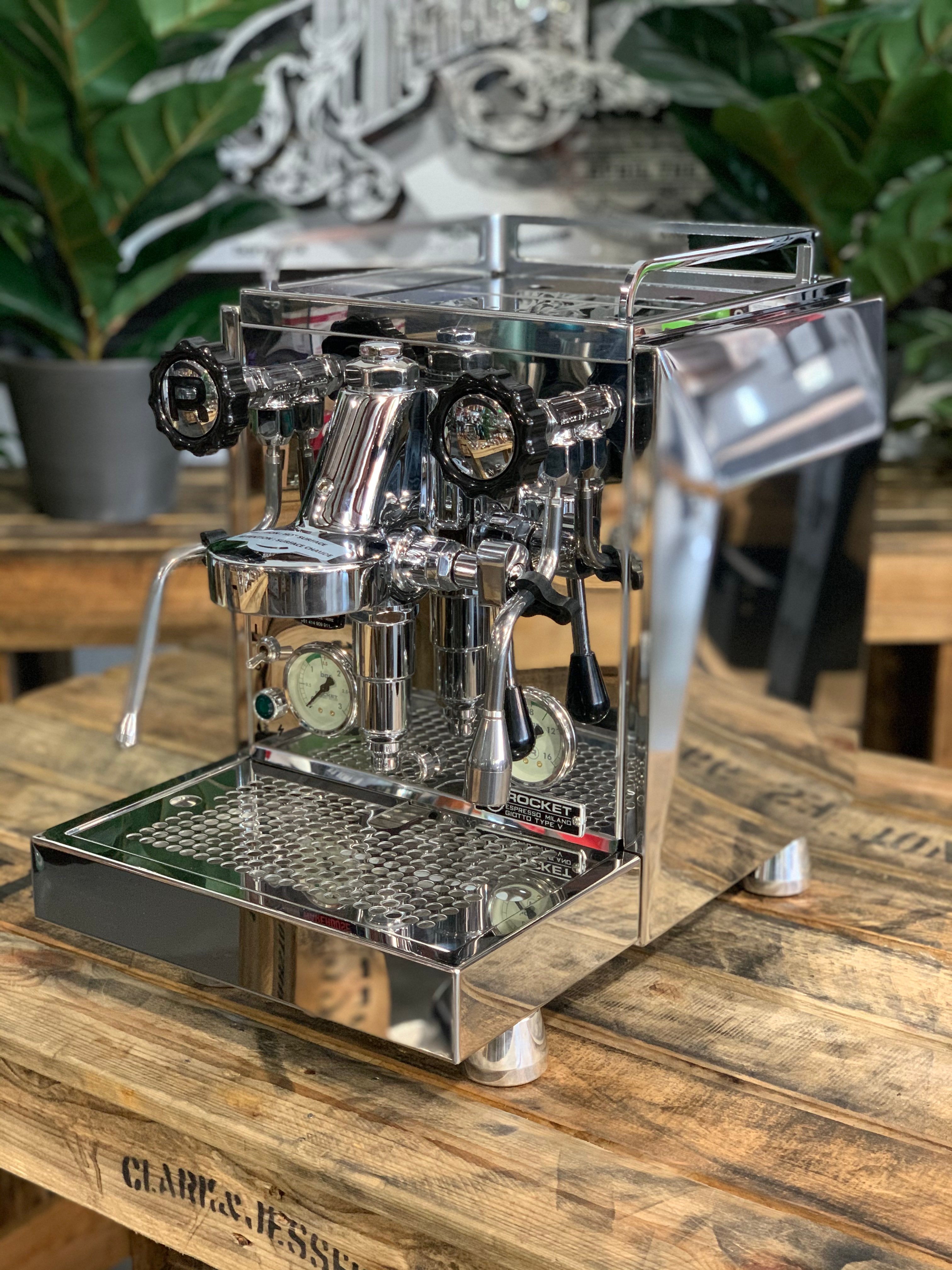 Rocket Giotto Cronometro V 1 Group Coffee Machine Stainless - New