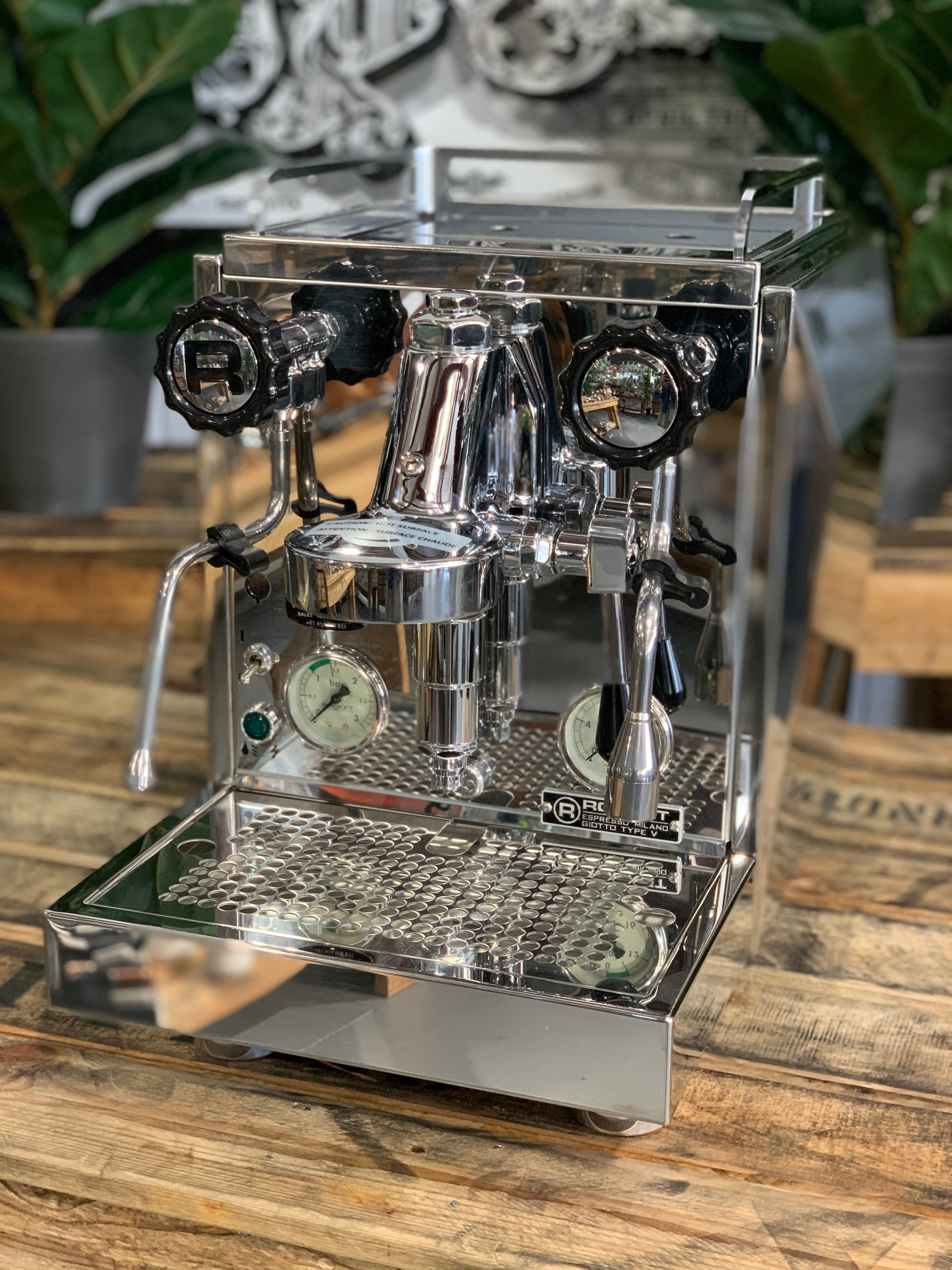 Rocket Giotto Cronometro V 1 Group Coffee Machine Stainless - New