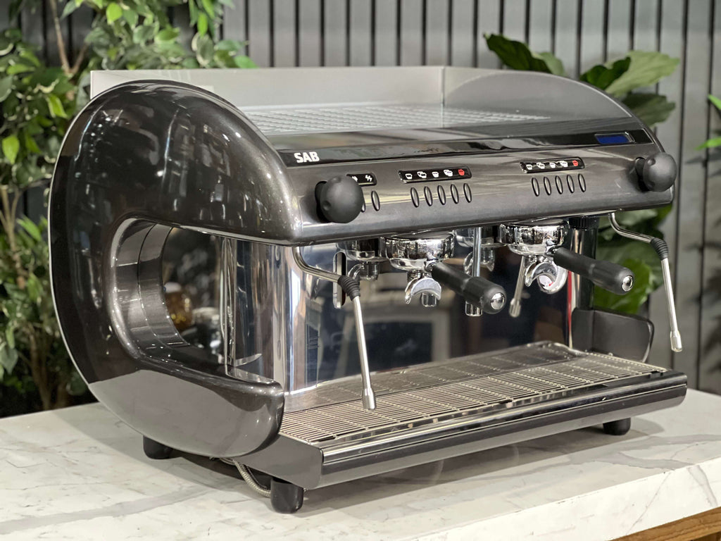 Sab Ellipse 2 Group Coffee Machine Dark Grey