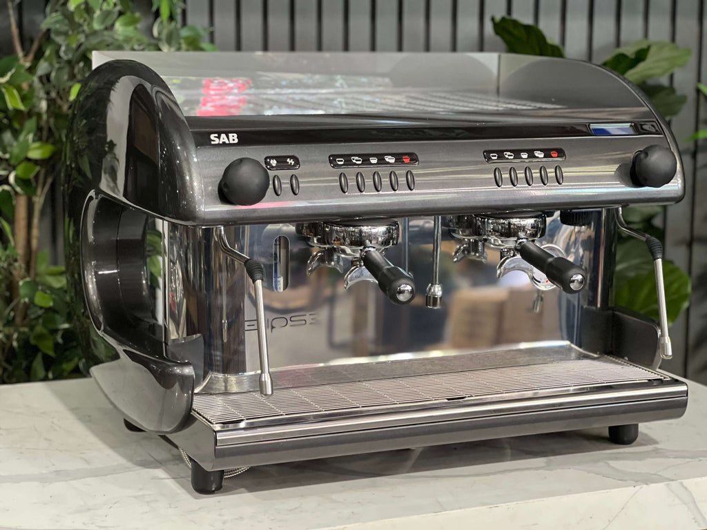 Sab Ellipse 2 Group Coffee Machine Dark Grey