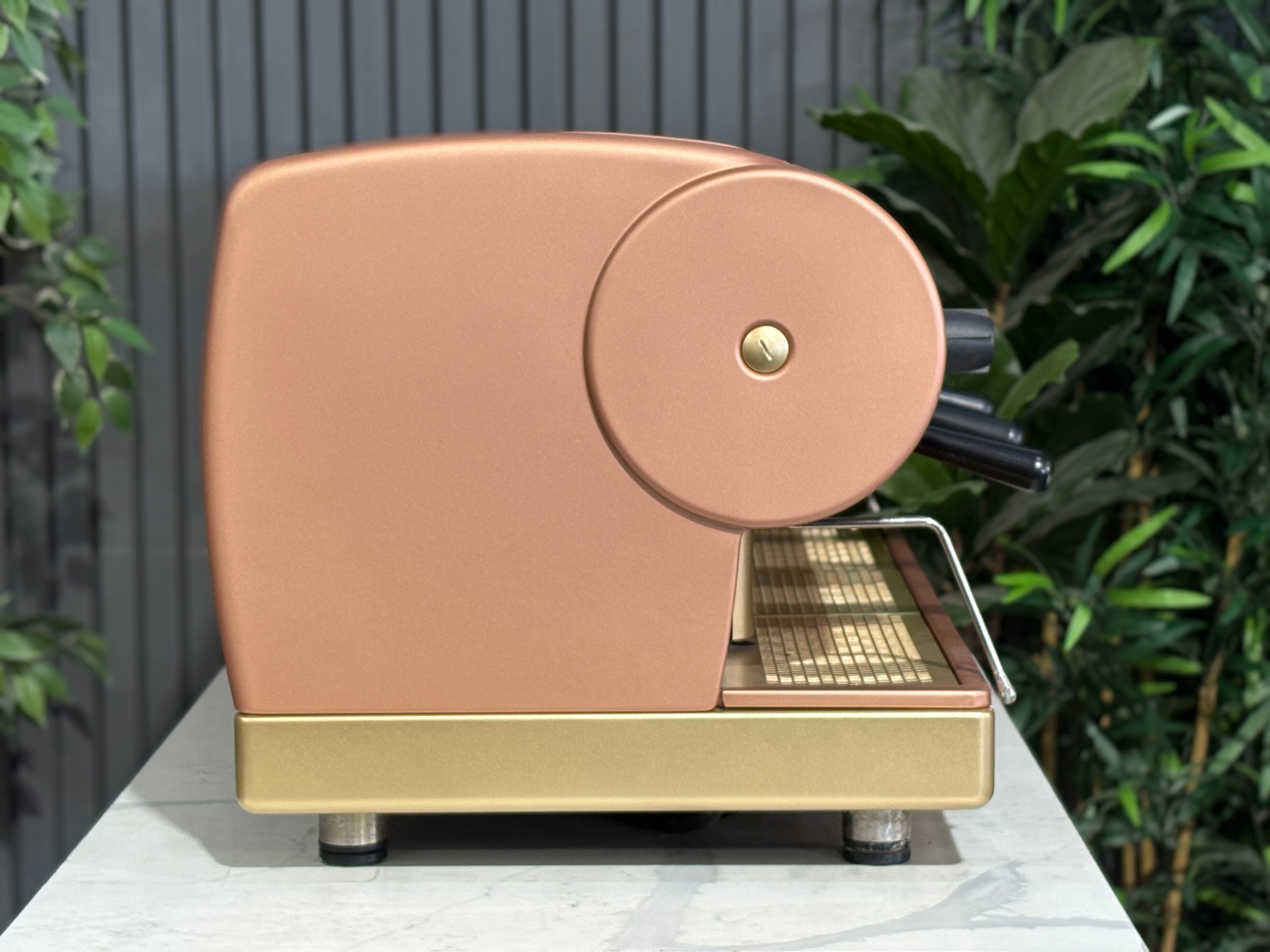 San Marino Lisa R 3 Group Coffee Machine Bronze & Gold
