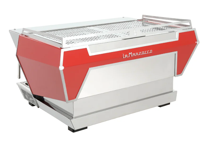 La Marzocco Kb90 2 Group Coffee Machine Red & Stainless - New