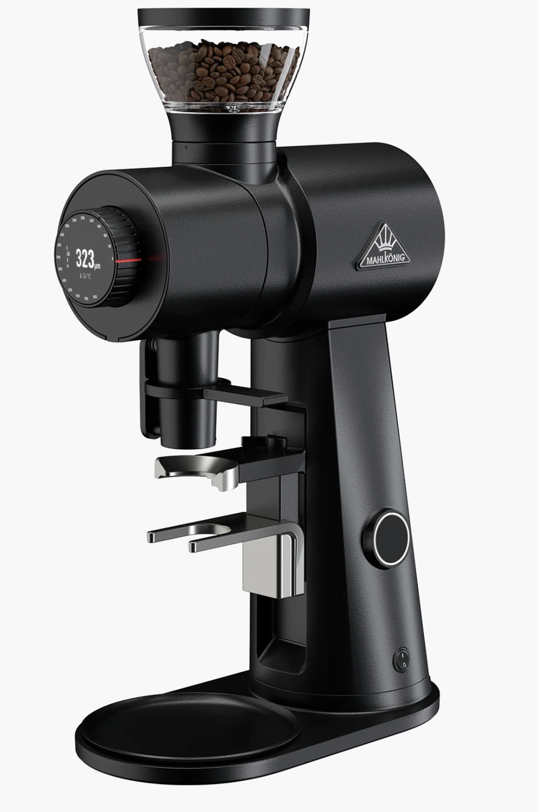 Mahlkönig EK Omnia Coffee Grinder - New in black, designed for precision and versatility in coffee brewing.