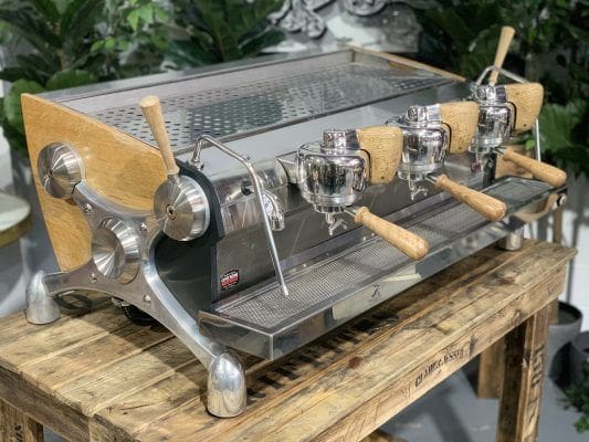 Slayer Espresso 3 Group Timber Espresso Coffee Machine