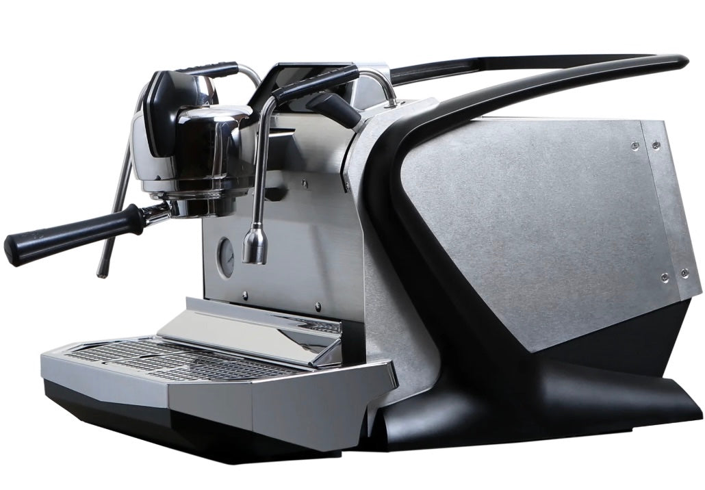 Slayer Steam Single 1 Group Coffee Machine Black &amp; Anodised Aluminium - New