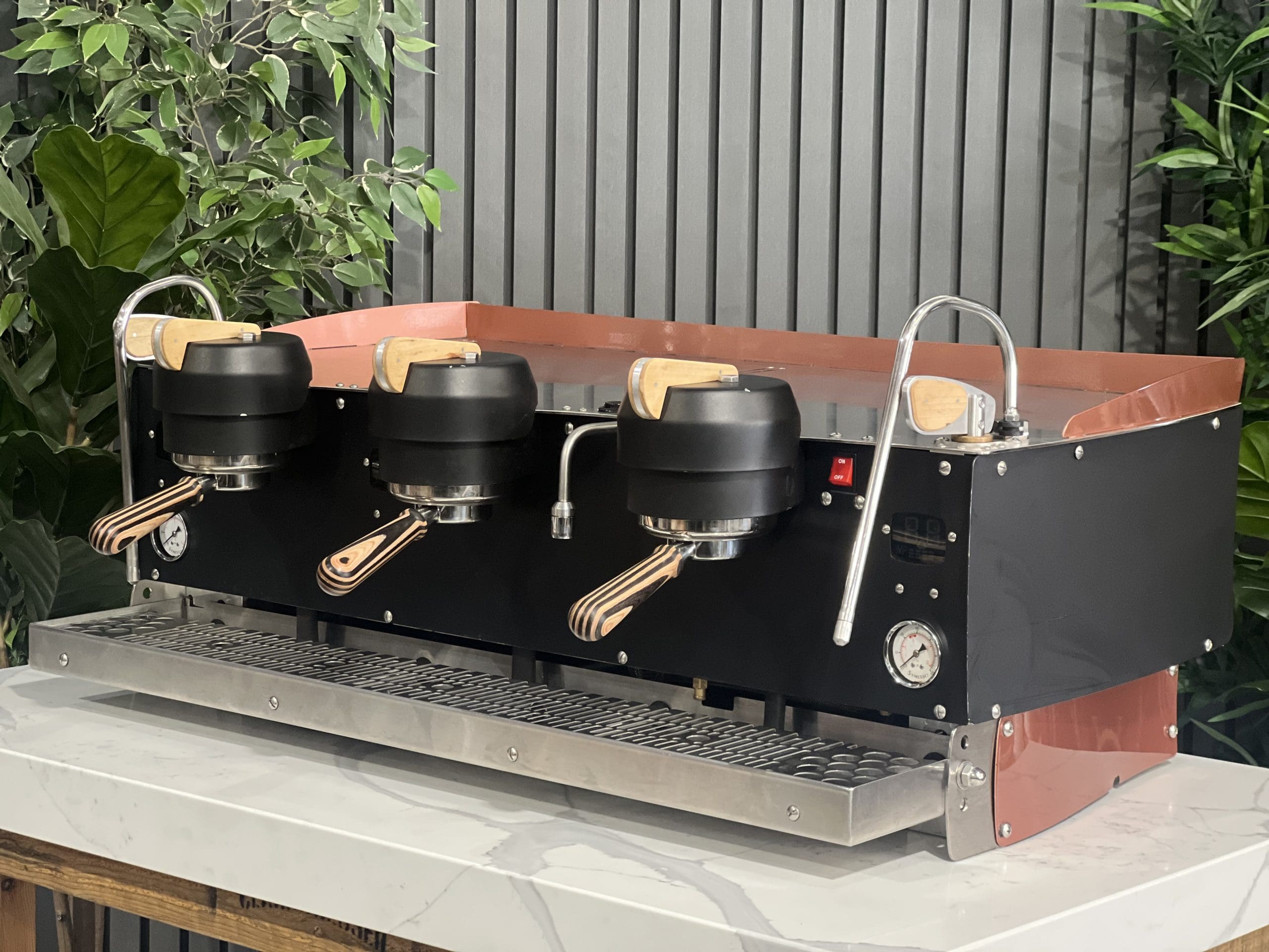 Synesso S300 3 Group Black Espresso Coffee Machine 1858 Princes Highway Clayton, VIC 3168 Coffee Machine Warehouse