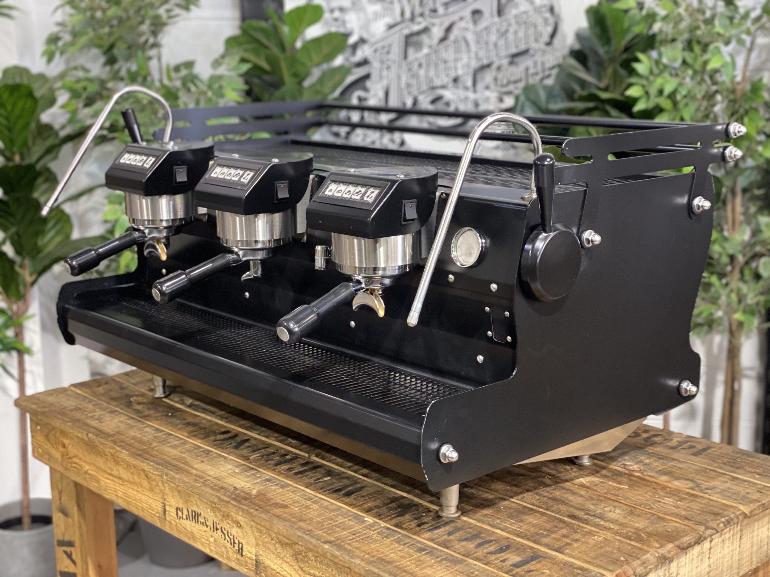 Synesso-Sabre-3-Group-Full-Black-Espresso-Coffee-Machine-1858-Princes-Highway-Clayton