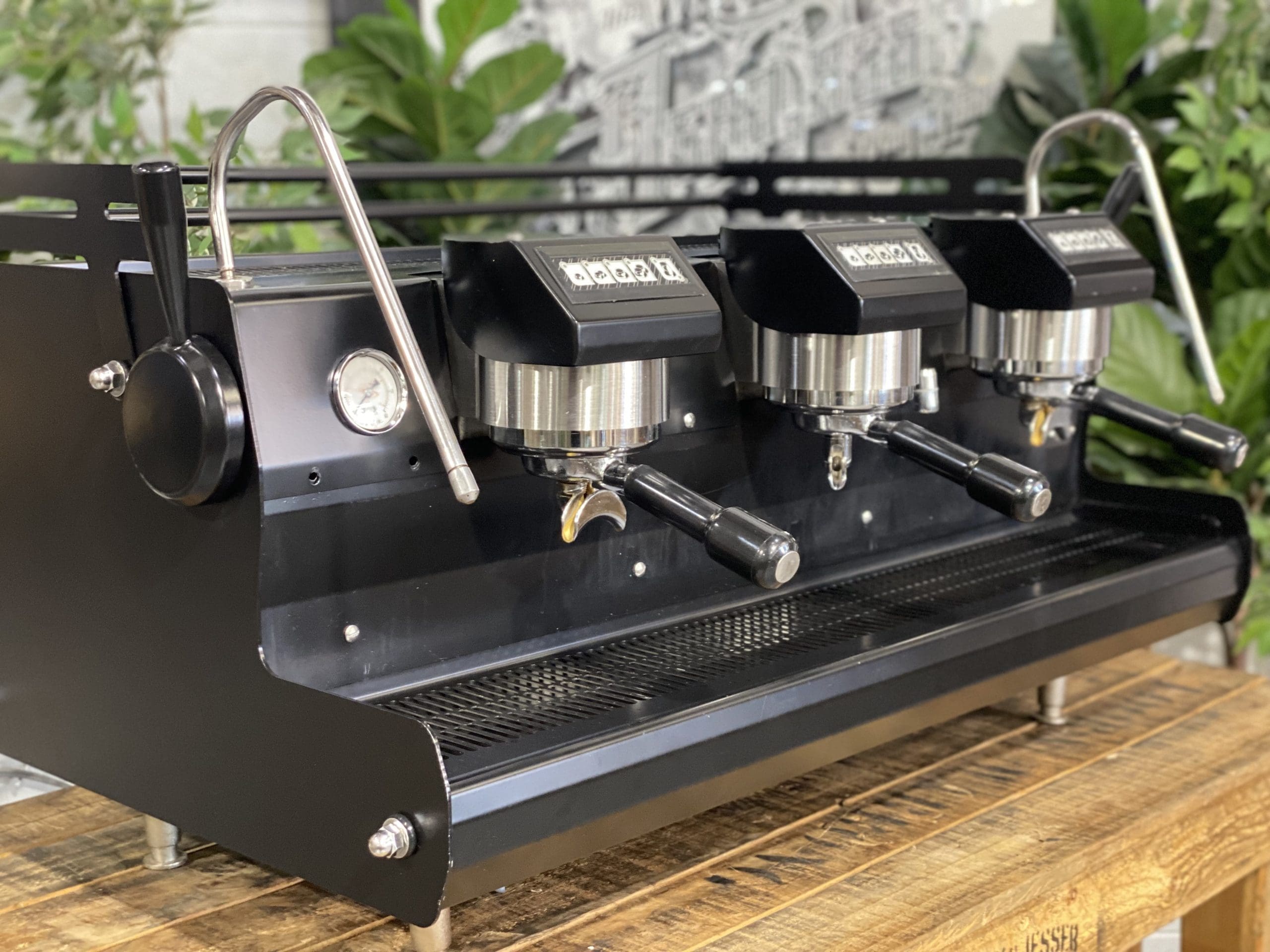 Synesso-Sabre-3-Group-Full-Black-Espresso-Coffee-Machine-1858-Princes-Highway-Clayton