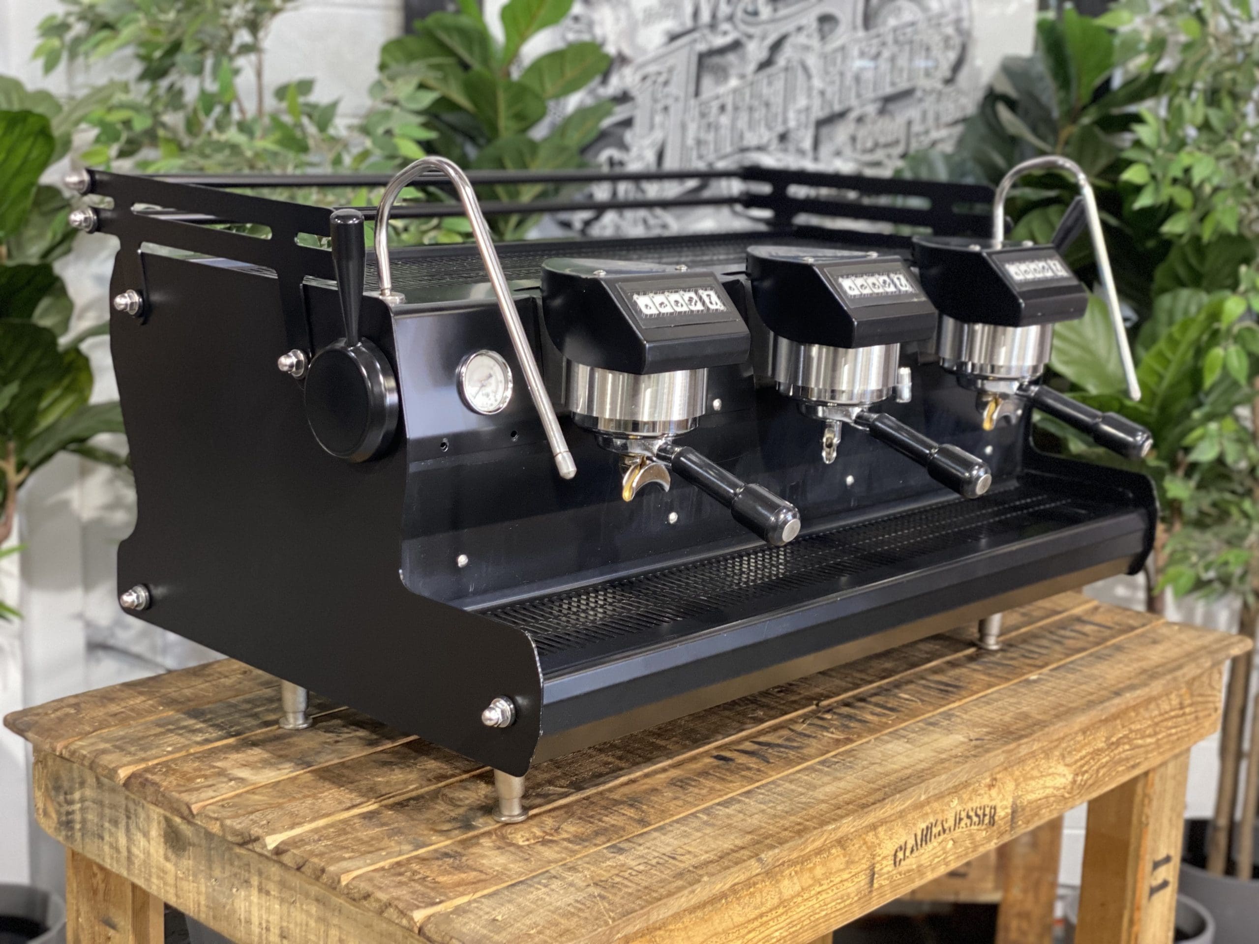 Synesso-Sabre-3-Group-Full-Black-Espresso-Coffee-Machine-1858-Princes-Highway-Clayton