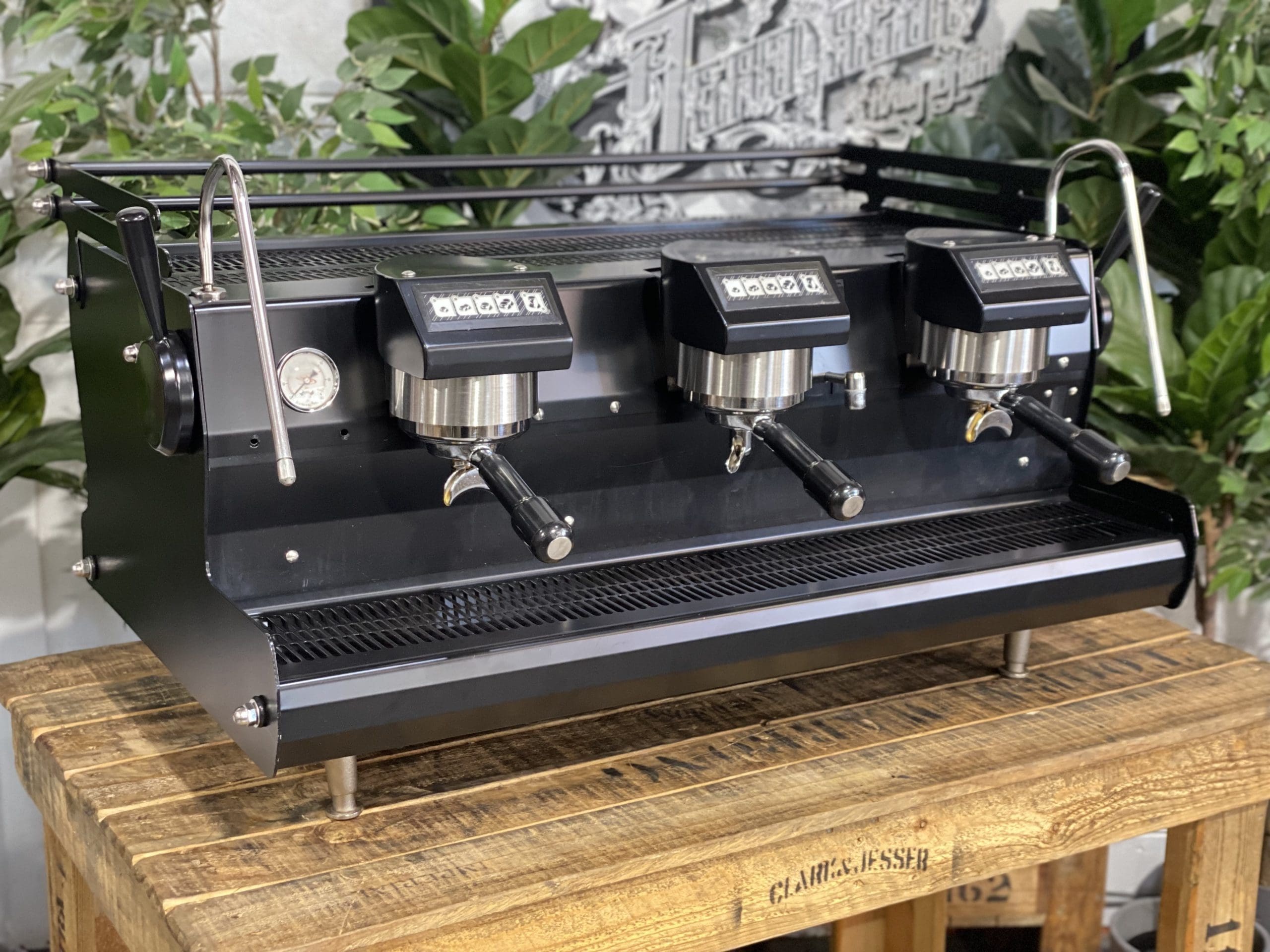 Synesso-Sabre-3-Group-Full-Black-Espresso-Coffee-Machine-1858-Princes-Highway-Clayton