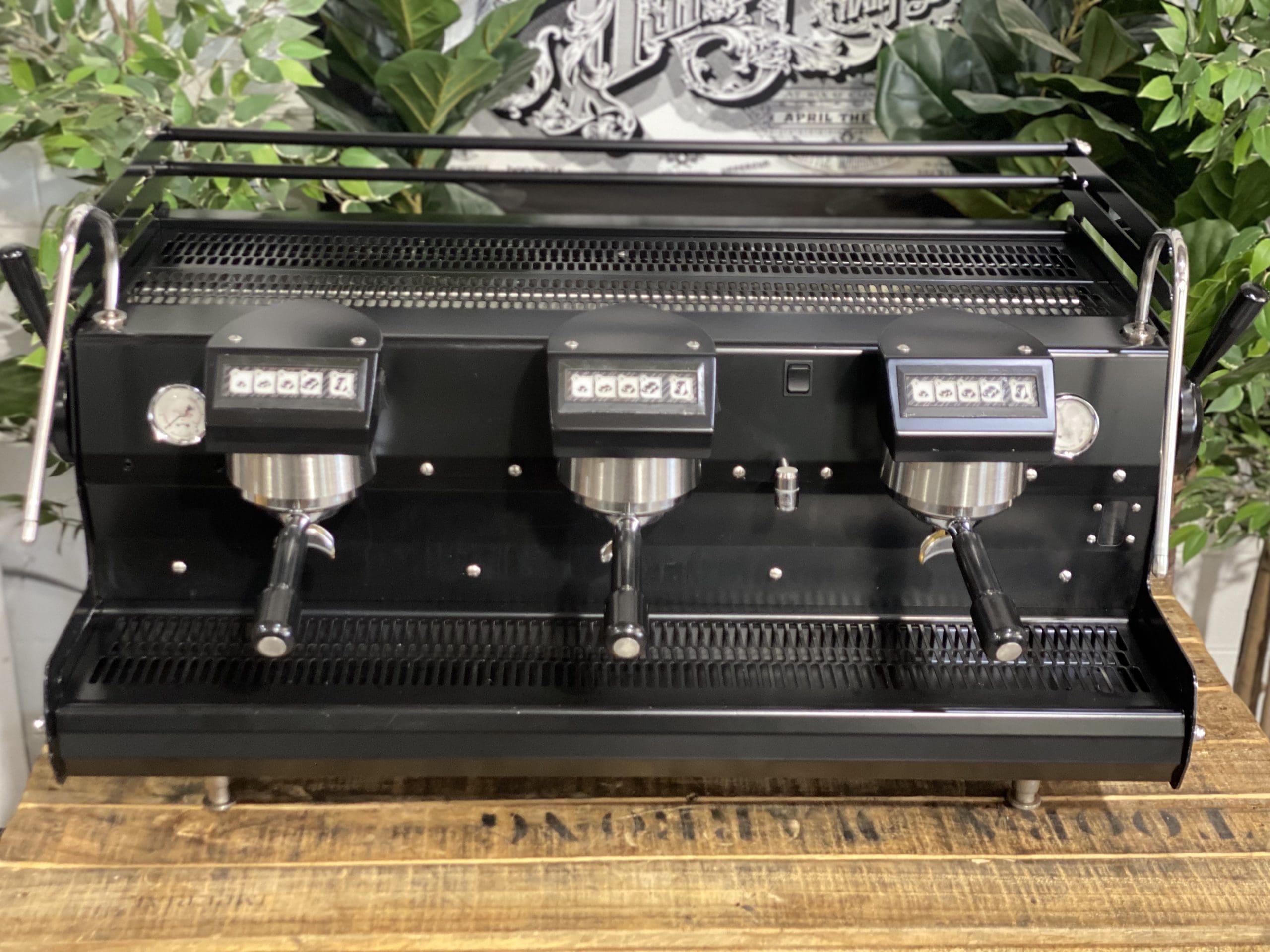 Synesso-Sabre-3-Group-Full-Black-Espresso-Coffee-Machine-1858-Princes-Highway-Clayton