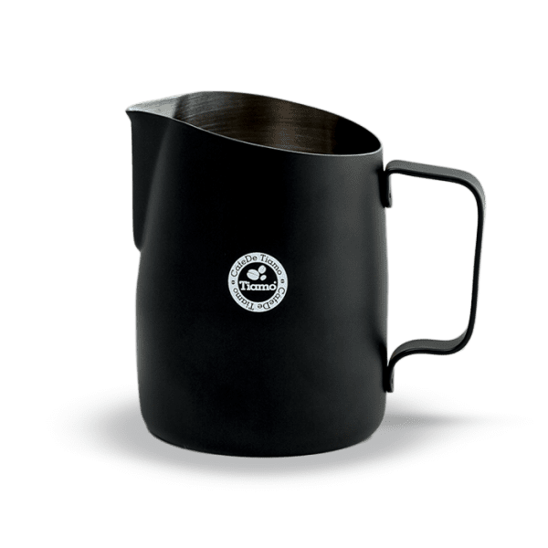 Tiamo Tapered Coloured Milk Jug Black