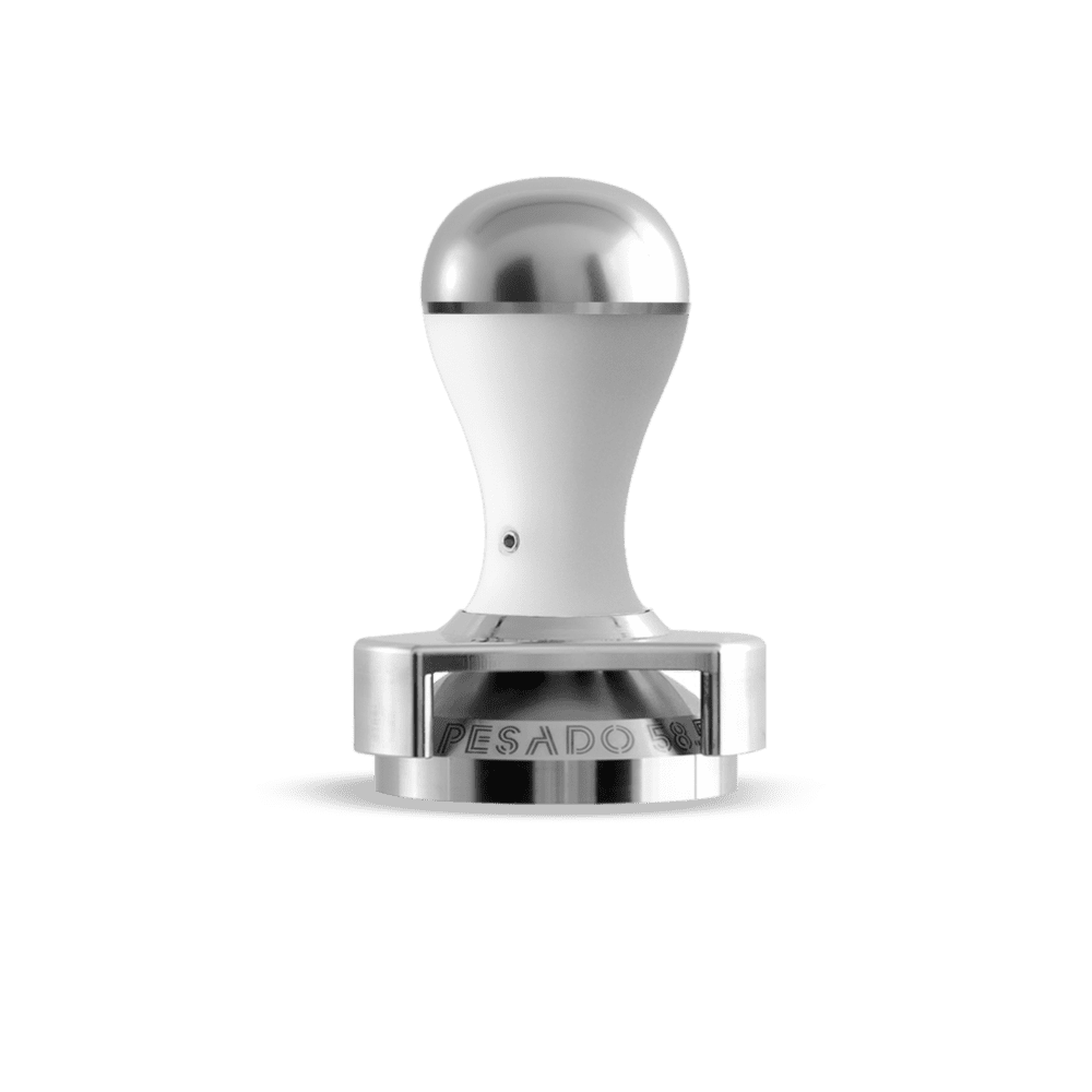 Pesado 58mm Tamper White & Bronze - New