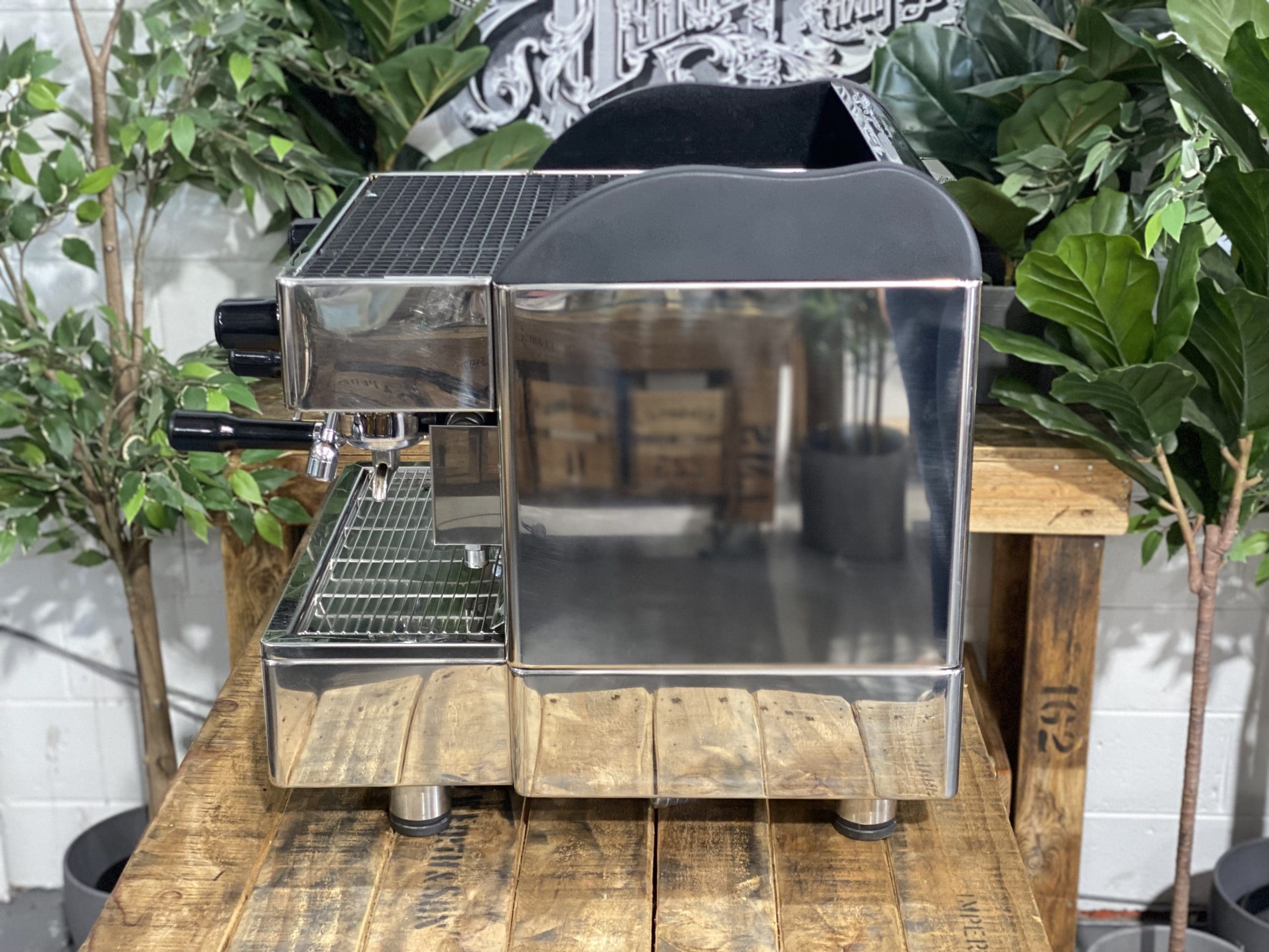 Technolampe-Compact-2-Group-Black-Stainless-Espresso-Coffee-Machine-1858-Princes-Highway-Clayton-VIC-3168-Coffee-Machine-Warehouse